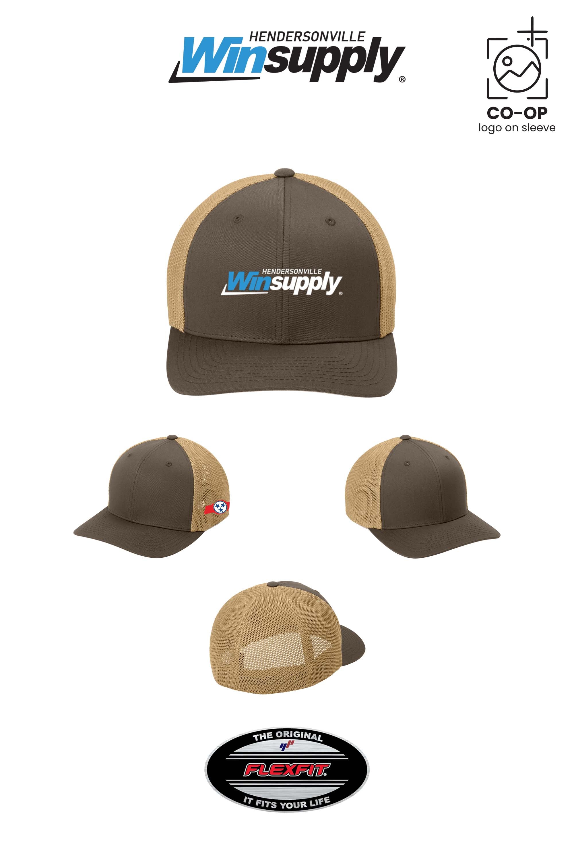 Port Authority® Flexfit® Mesh Back Cap - Winsupply of Hendersonville