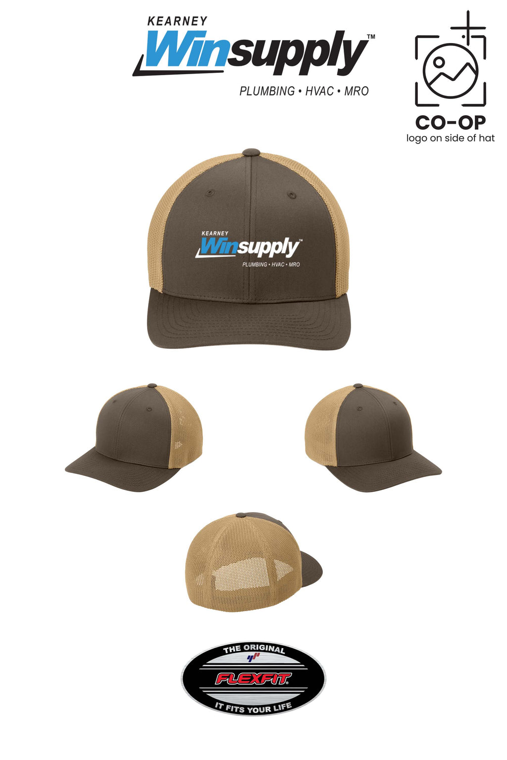 Port Authority® Flexfit® Mesh Back Cap - Kearney Winsupply