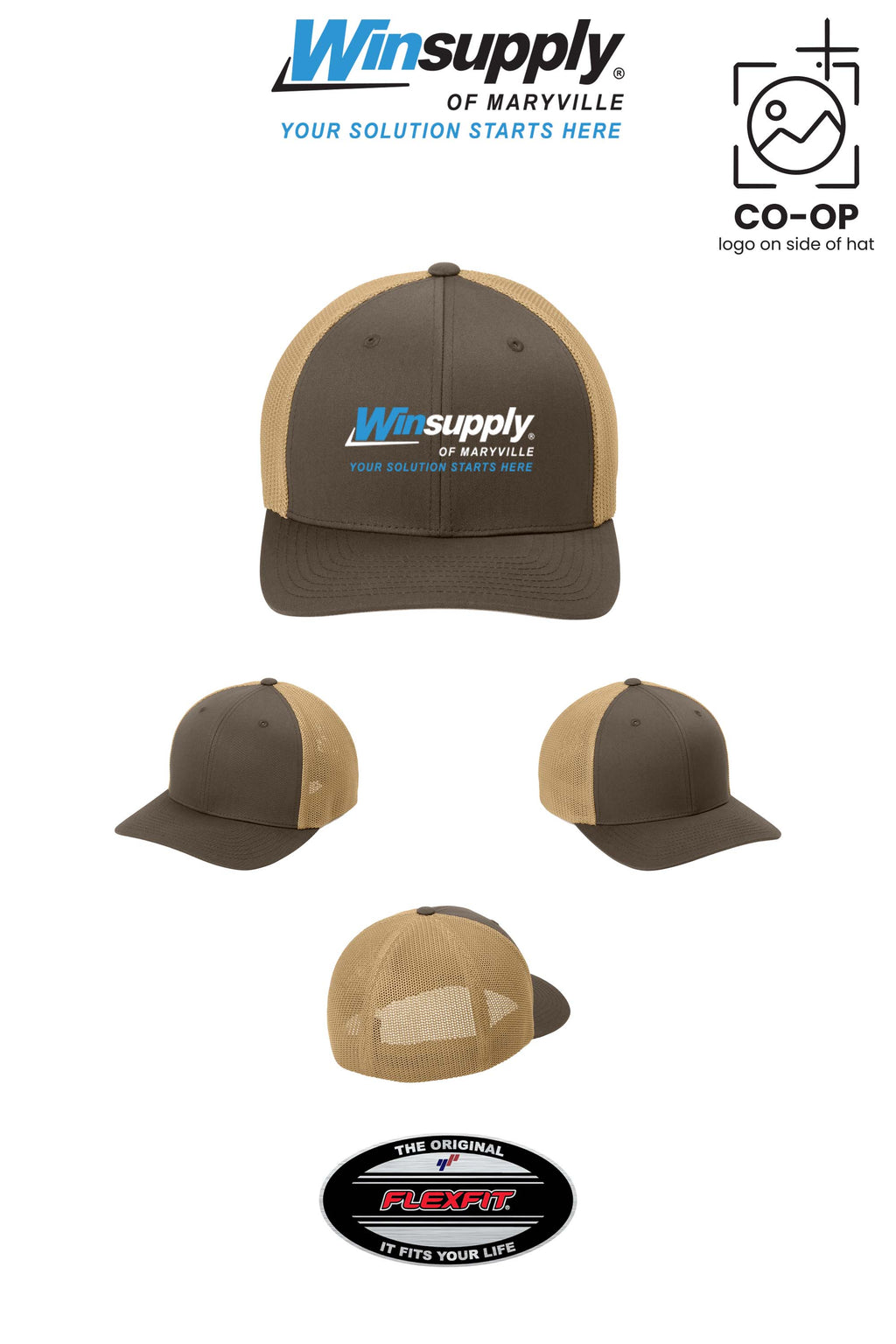 Port Authority® Flexfit® Mesh Back Cap - Winsupply of Maryville