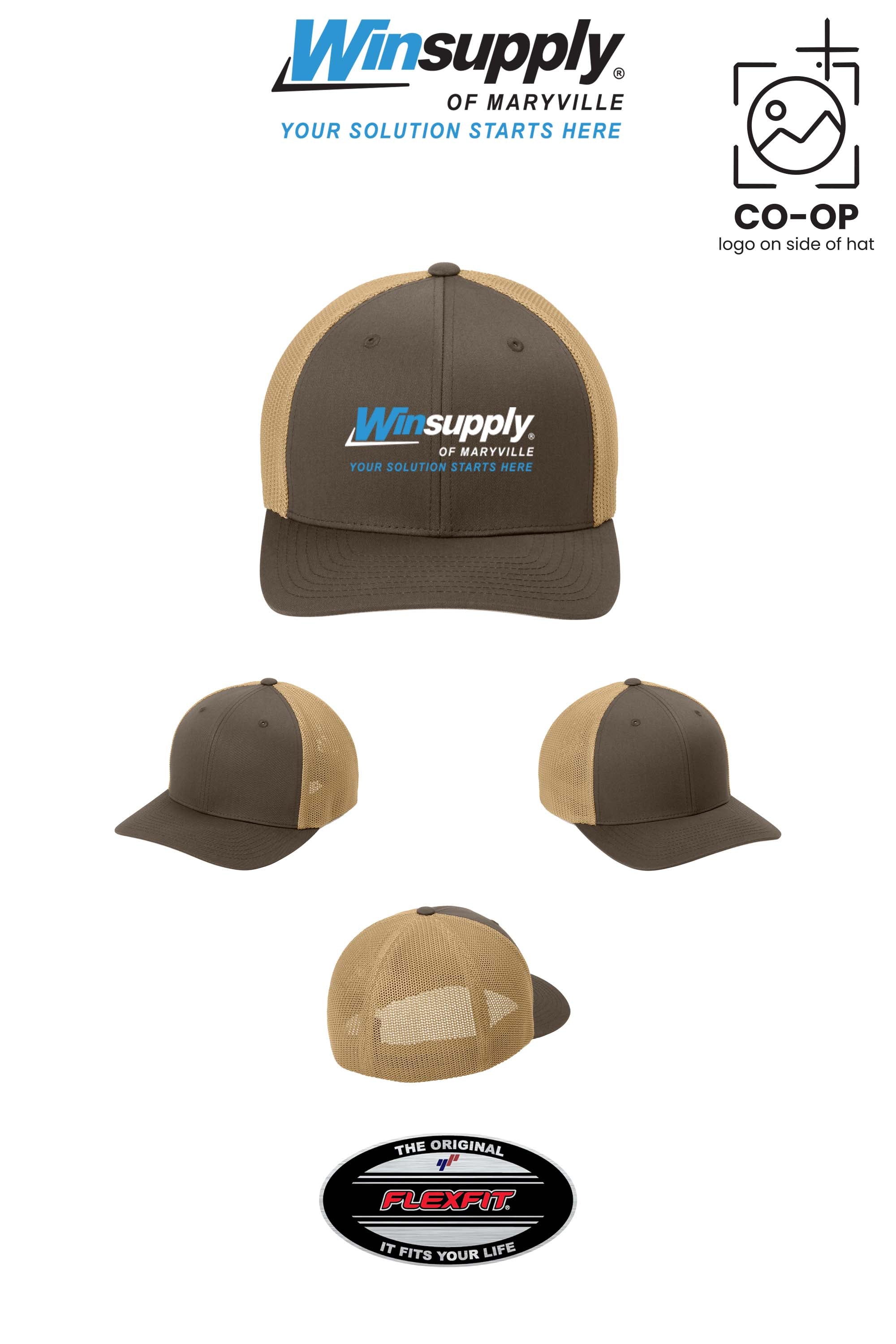 Port Authority® Flexfit® Mesh Back Cap - Winsupply of Maryville
