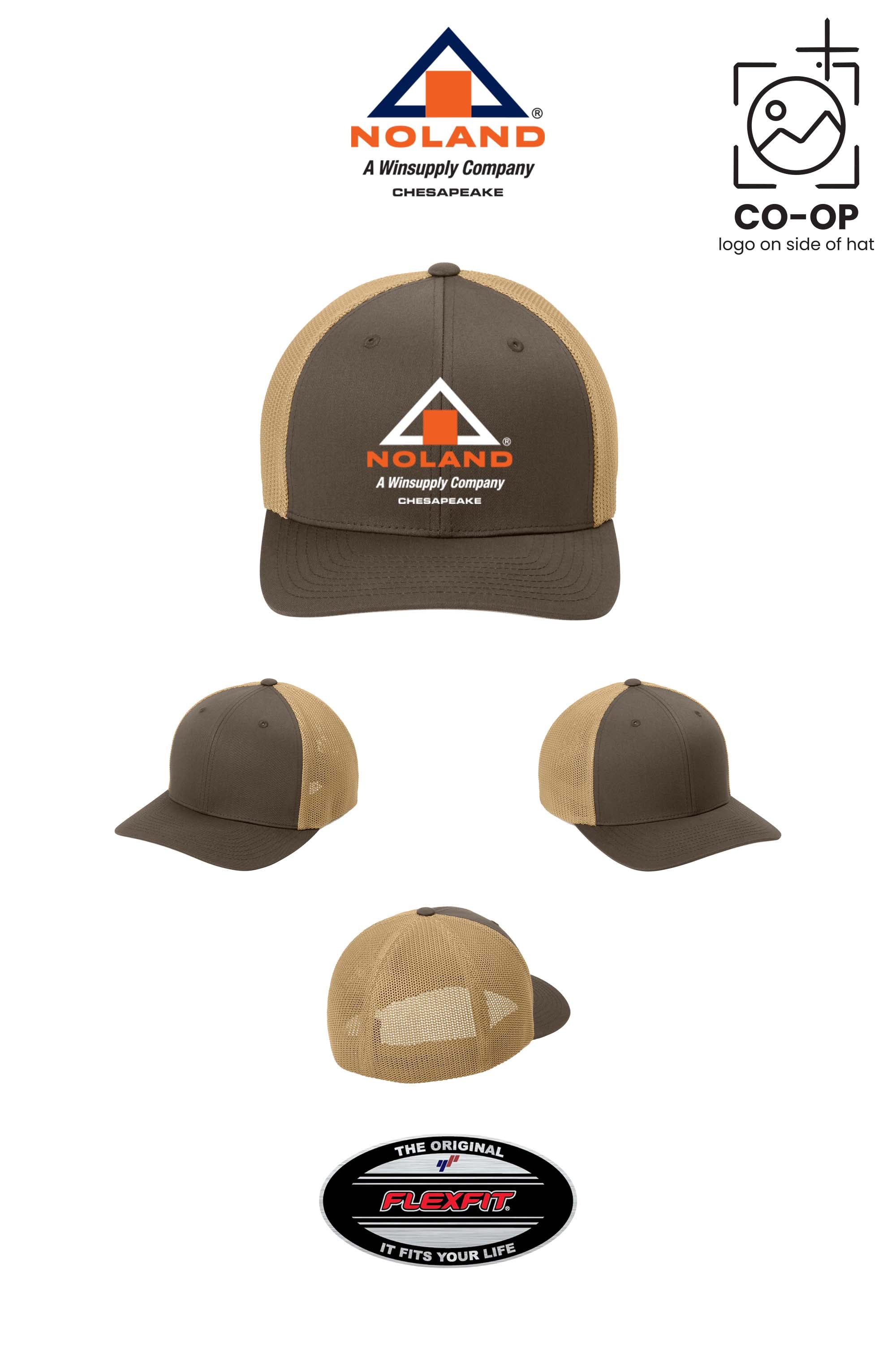 Port Authority® Flexfit® Mesh Back Cap - Noland Company Chesapeake