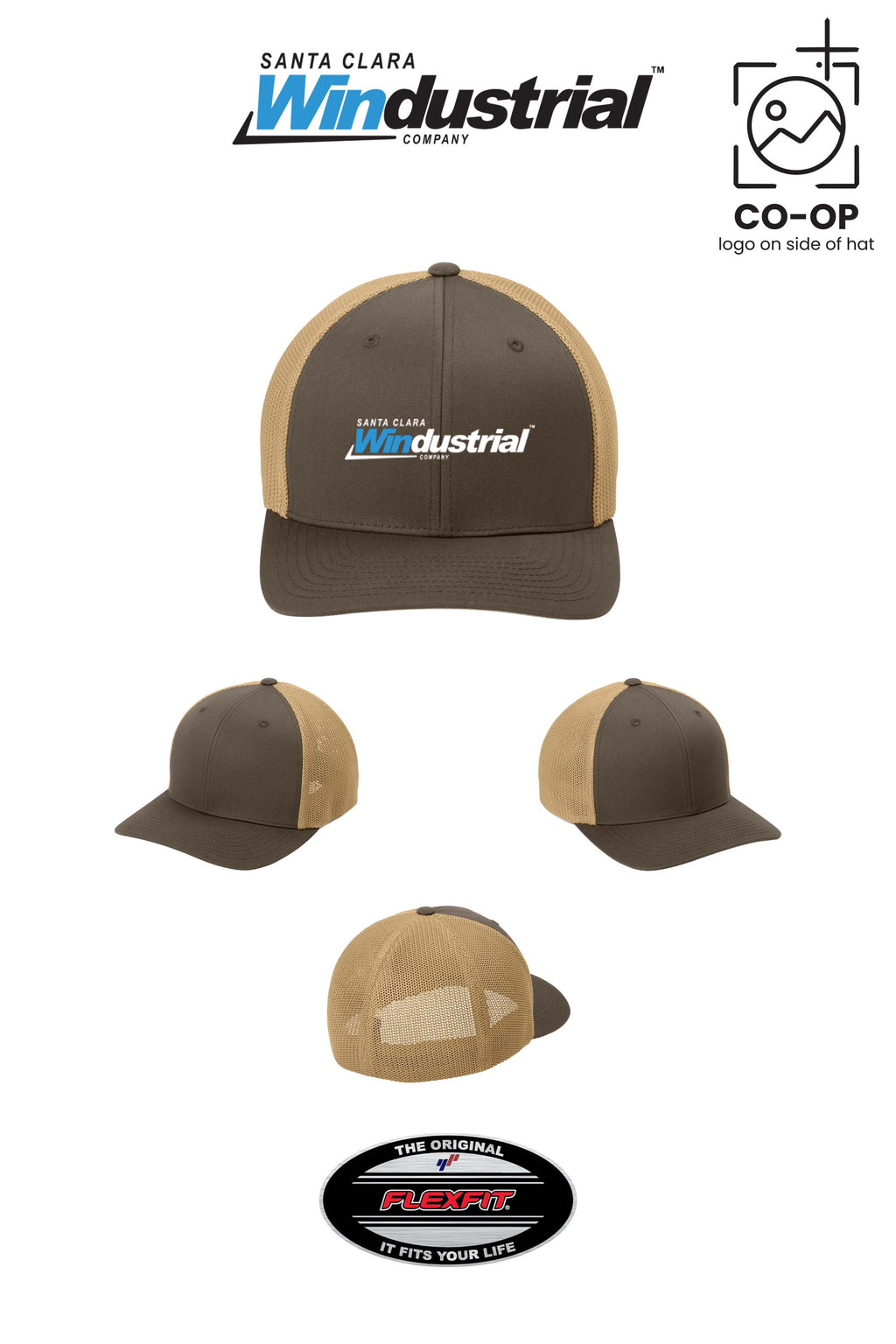Port Authority® Flexfit® Mesh Back Cap - Santa Clara Windustrial