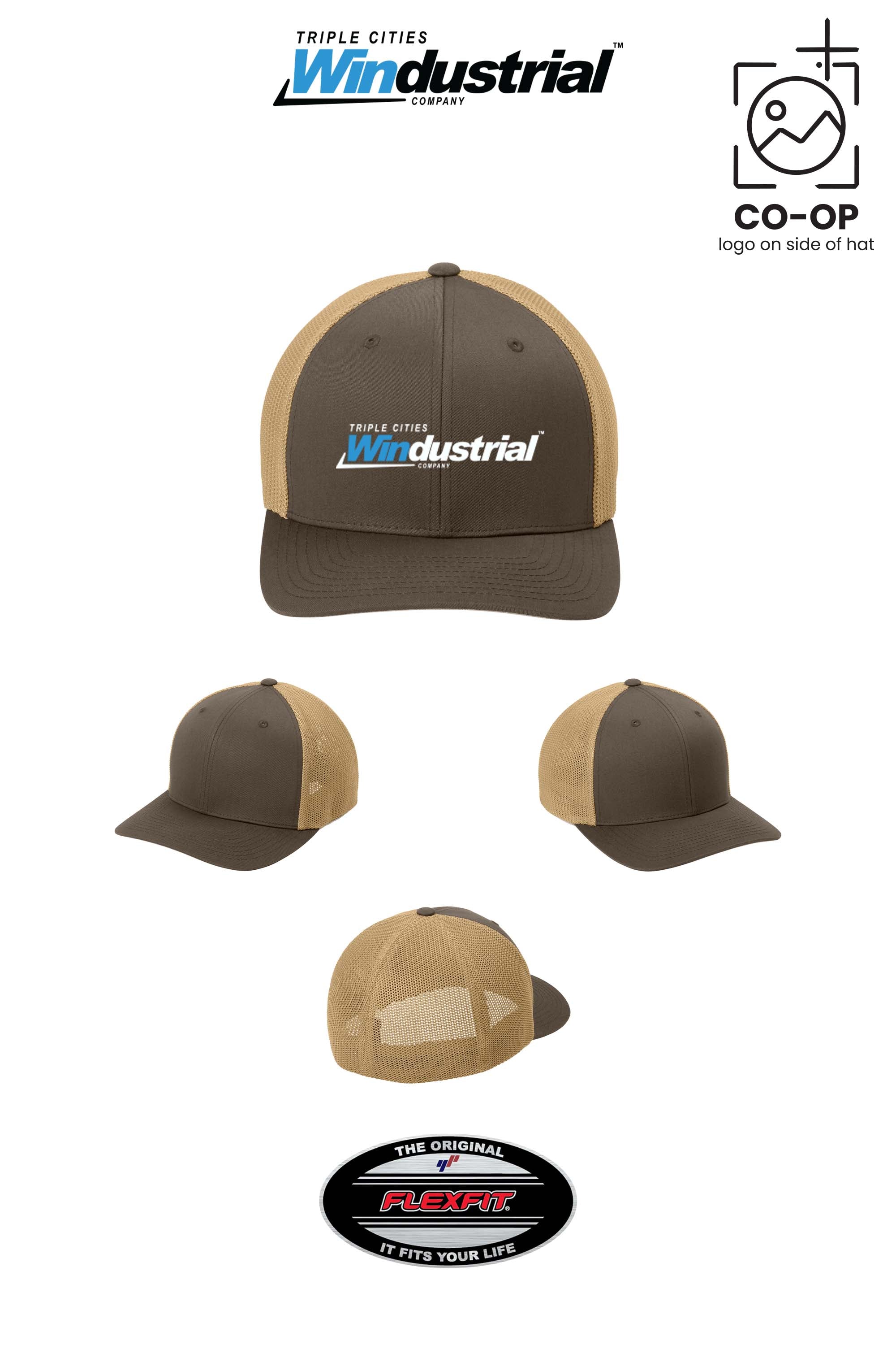 Port Authority® Flexfit® Mesh Back Cap - Windustrial Triple Cities
