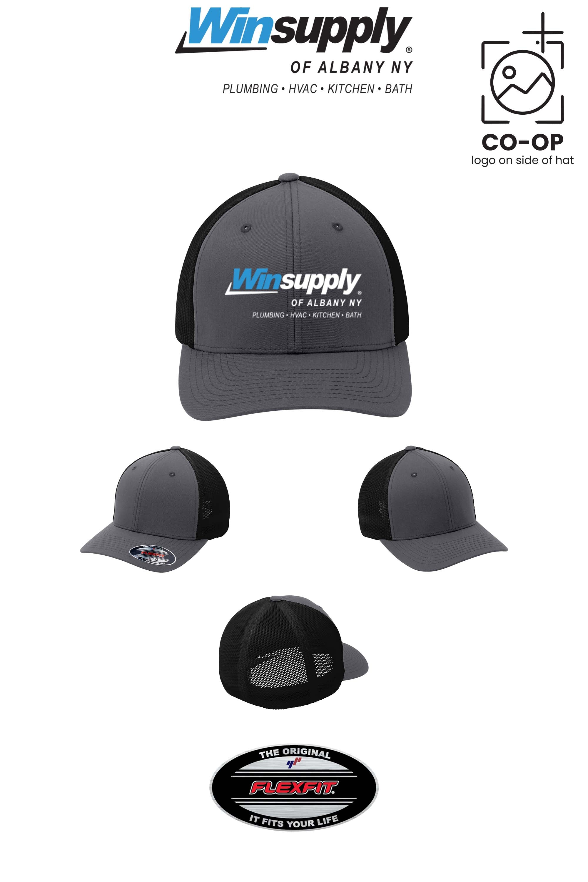 Port Authority® Flexfit® Mesh Back Cap - Winsupply of Albany NY