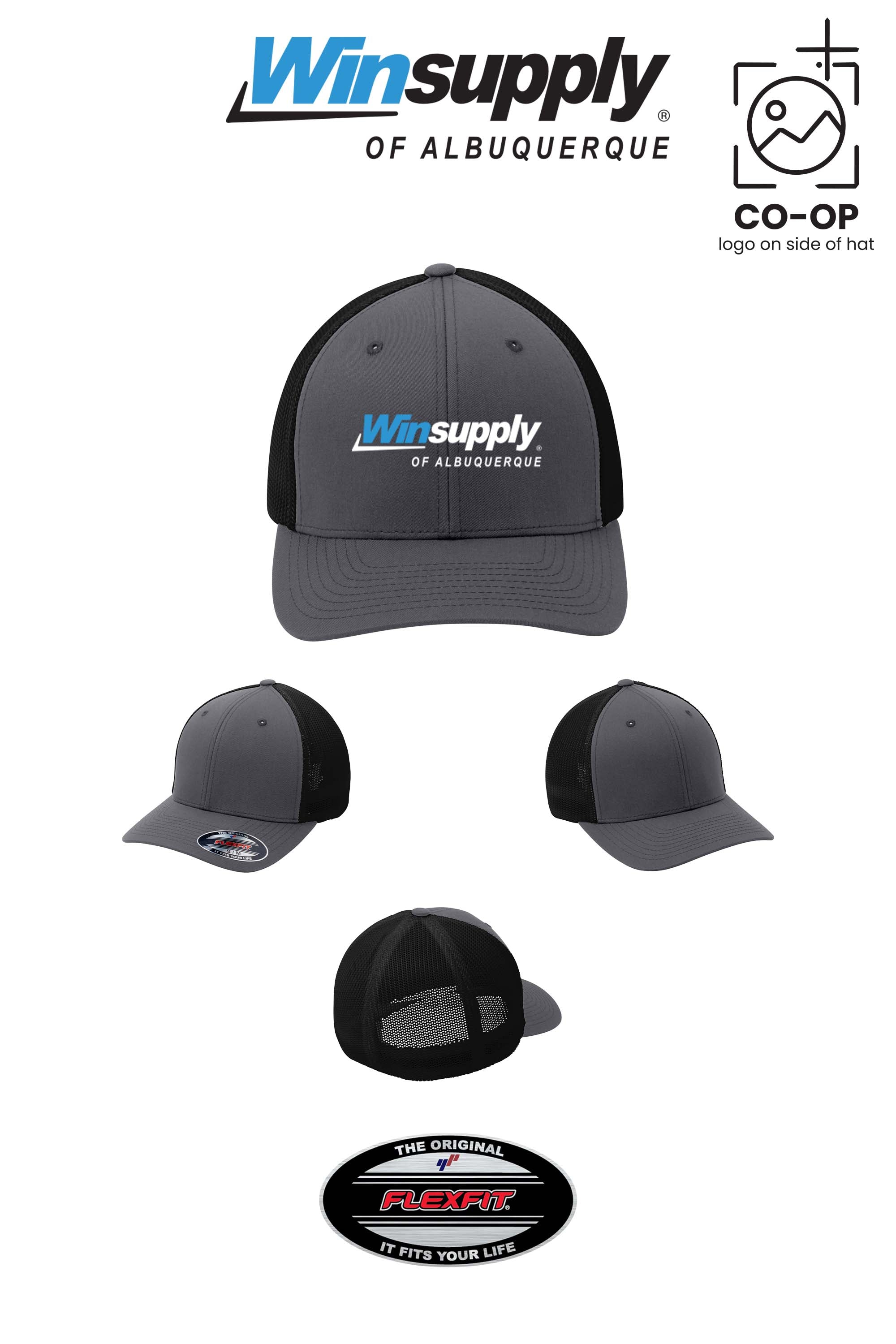 Port Authority® Flexfit® Mesh Back Cap - Winsupply of Albuquerque