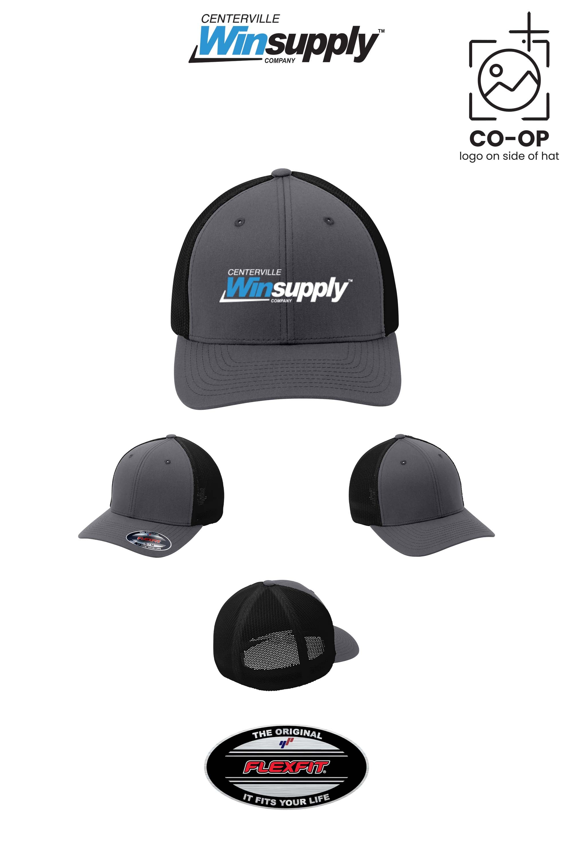 Port Authority® Flexfit® Mesh Back Cap - Winsupply Centerville OH