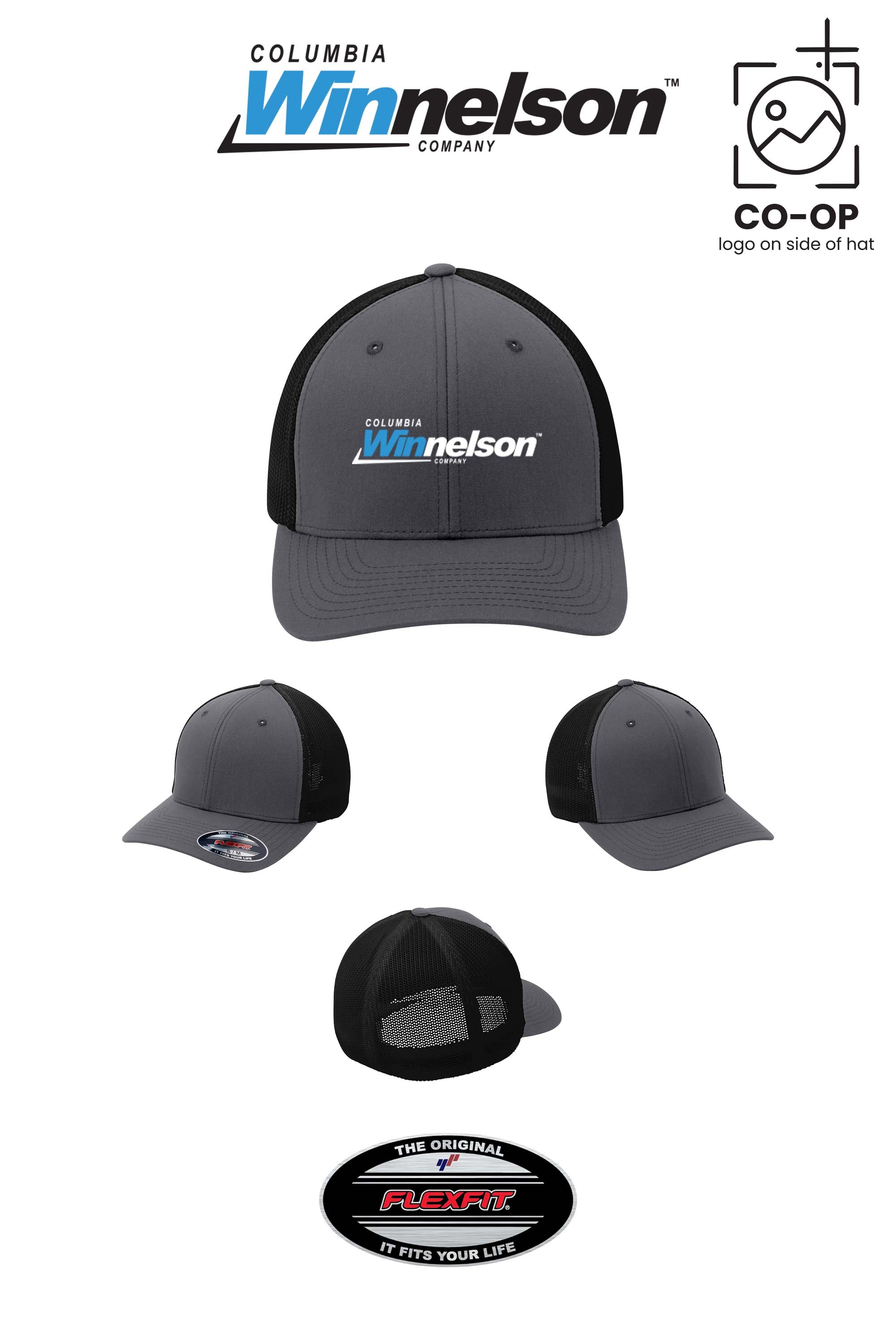 Port Authority® Flexfit® Mesh Back Cap - Columbia MO Winnelson
