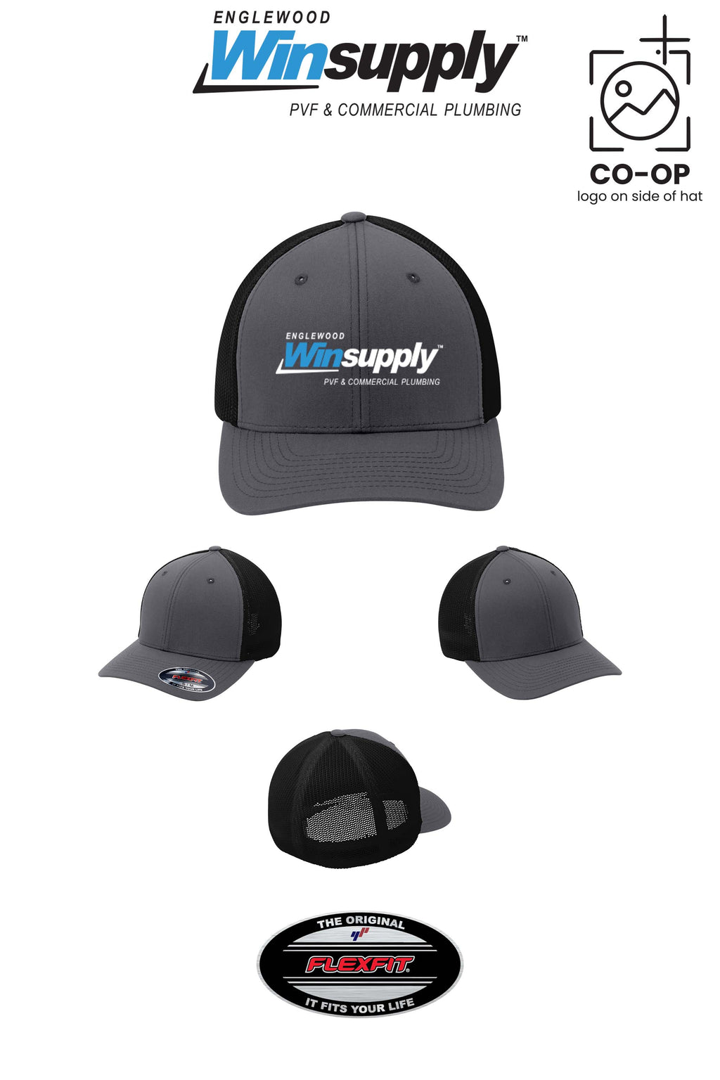 Port Authority® Flexfit® Mesh Back Cap - Englewood Winsupply