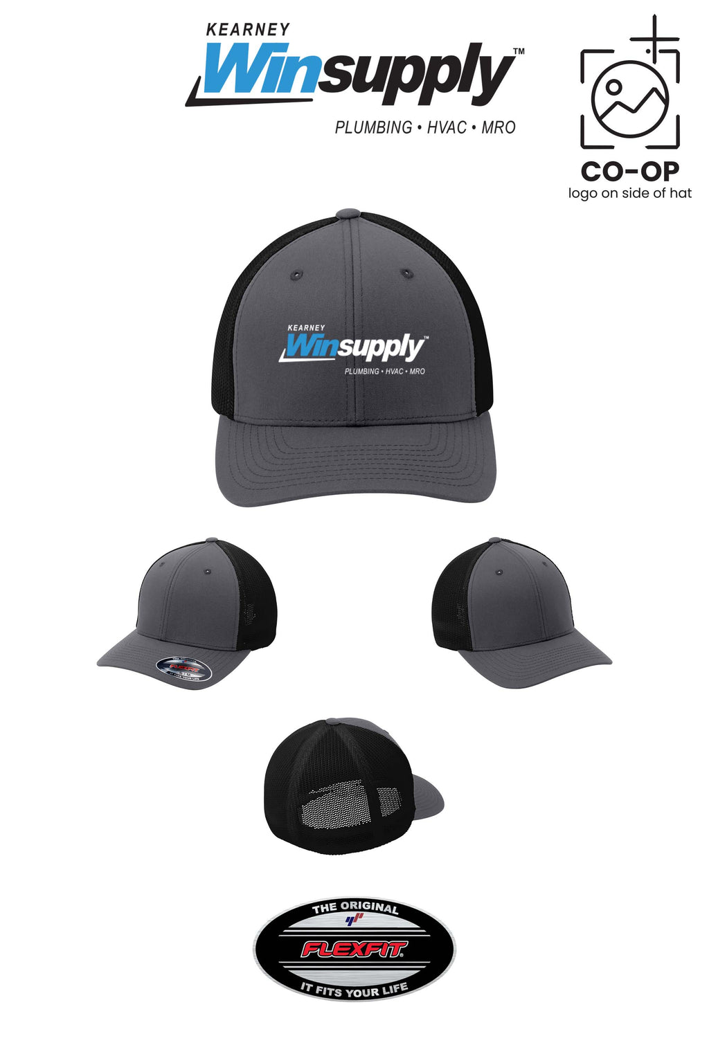 Port Authority® Flexfit® Mesh Back Cap - Kearney Winsupply