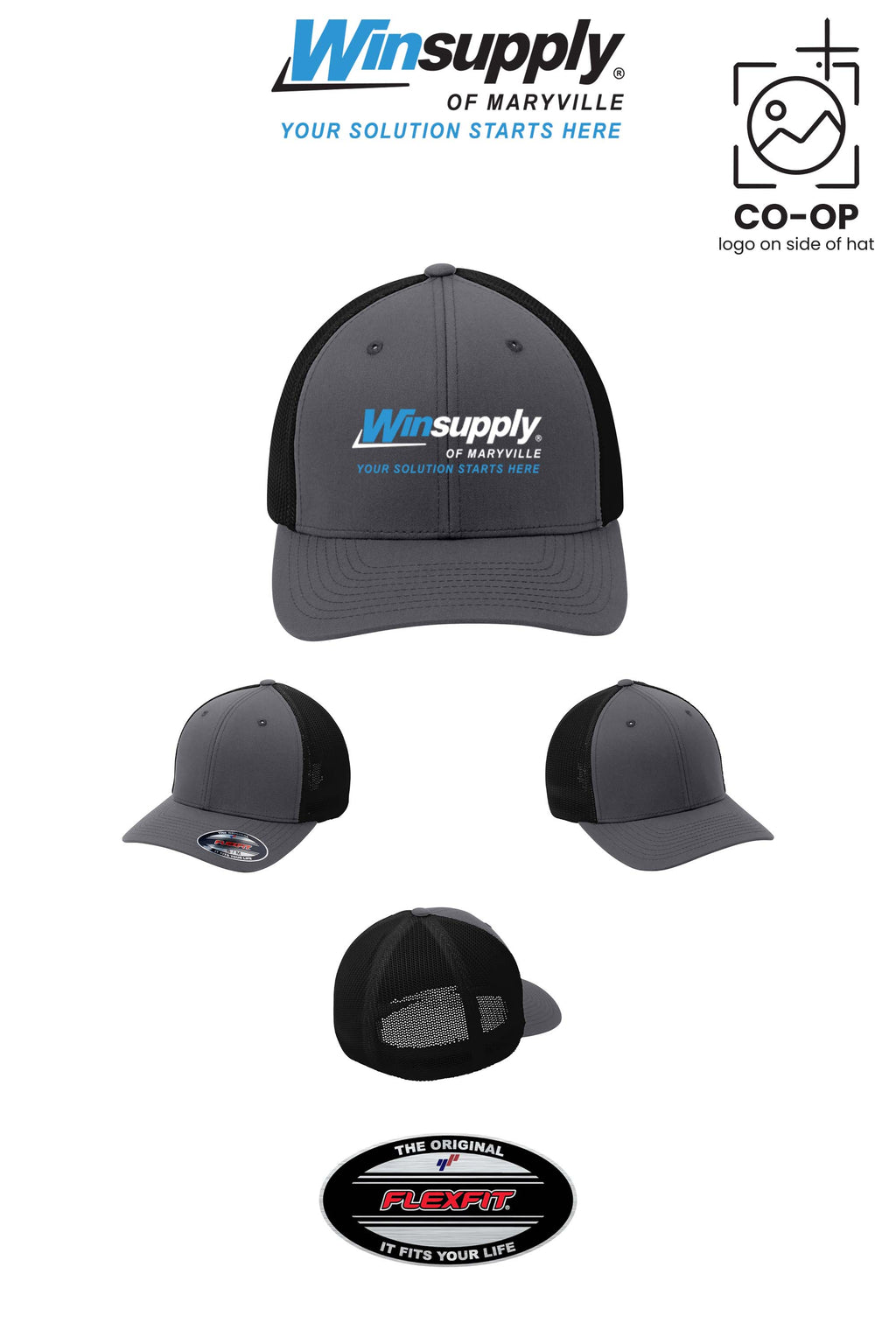 Port Authority® Flexfit® Mesh Back Cap - Winsupply of Maryville