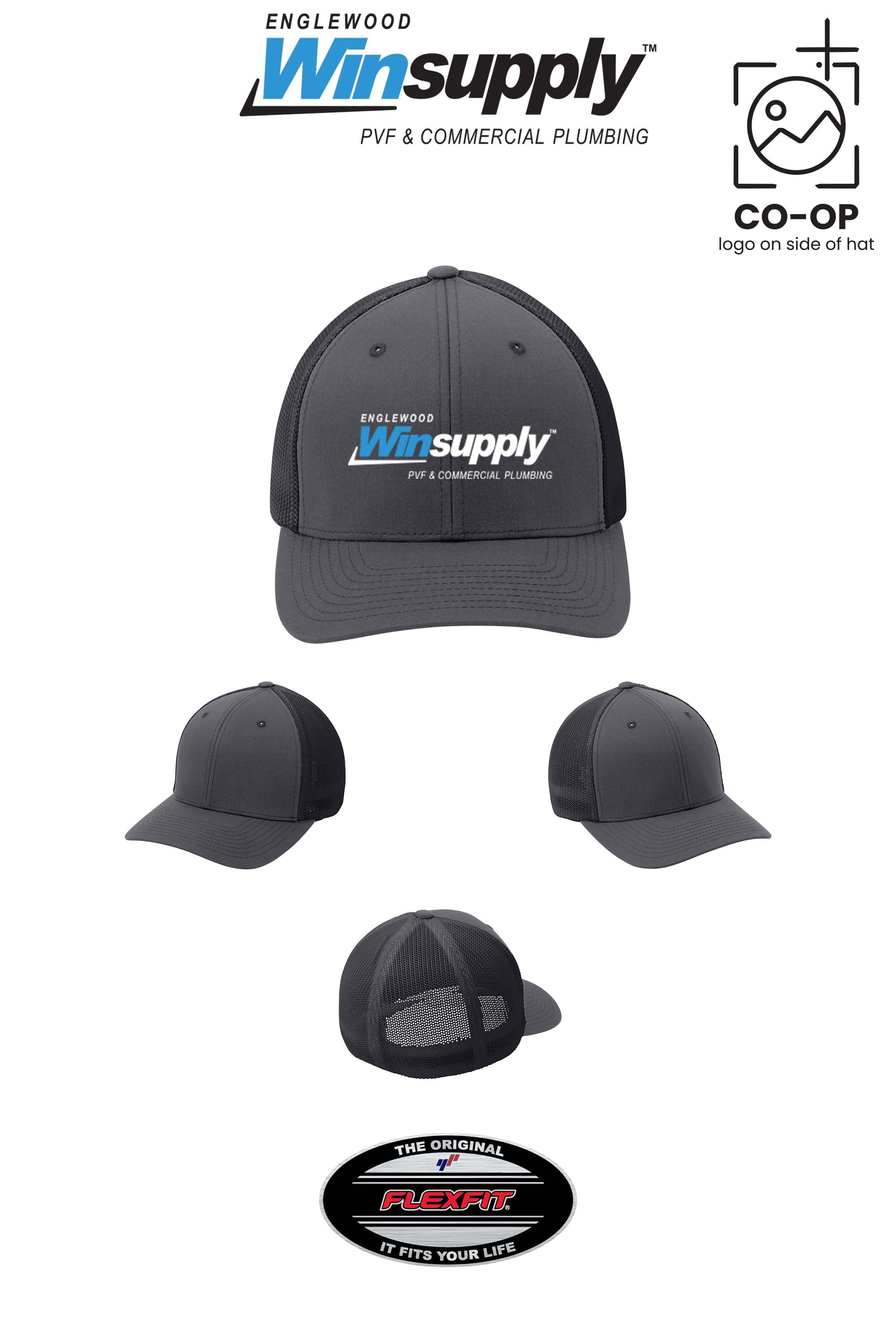 Port Authority® Flexfit® Mesh Back Cap - Englewood Winsupply
