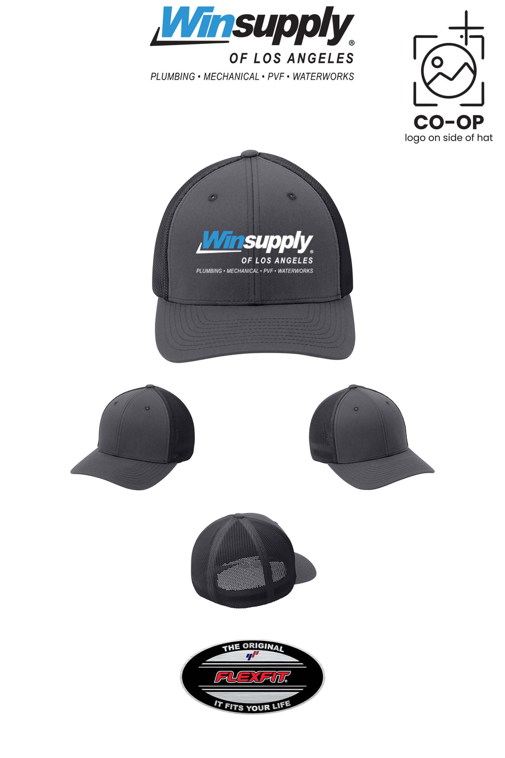 Port Authority® Flexfit® Mesh Back Cap - Winsupply of Los Angeles