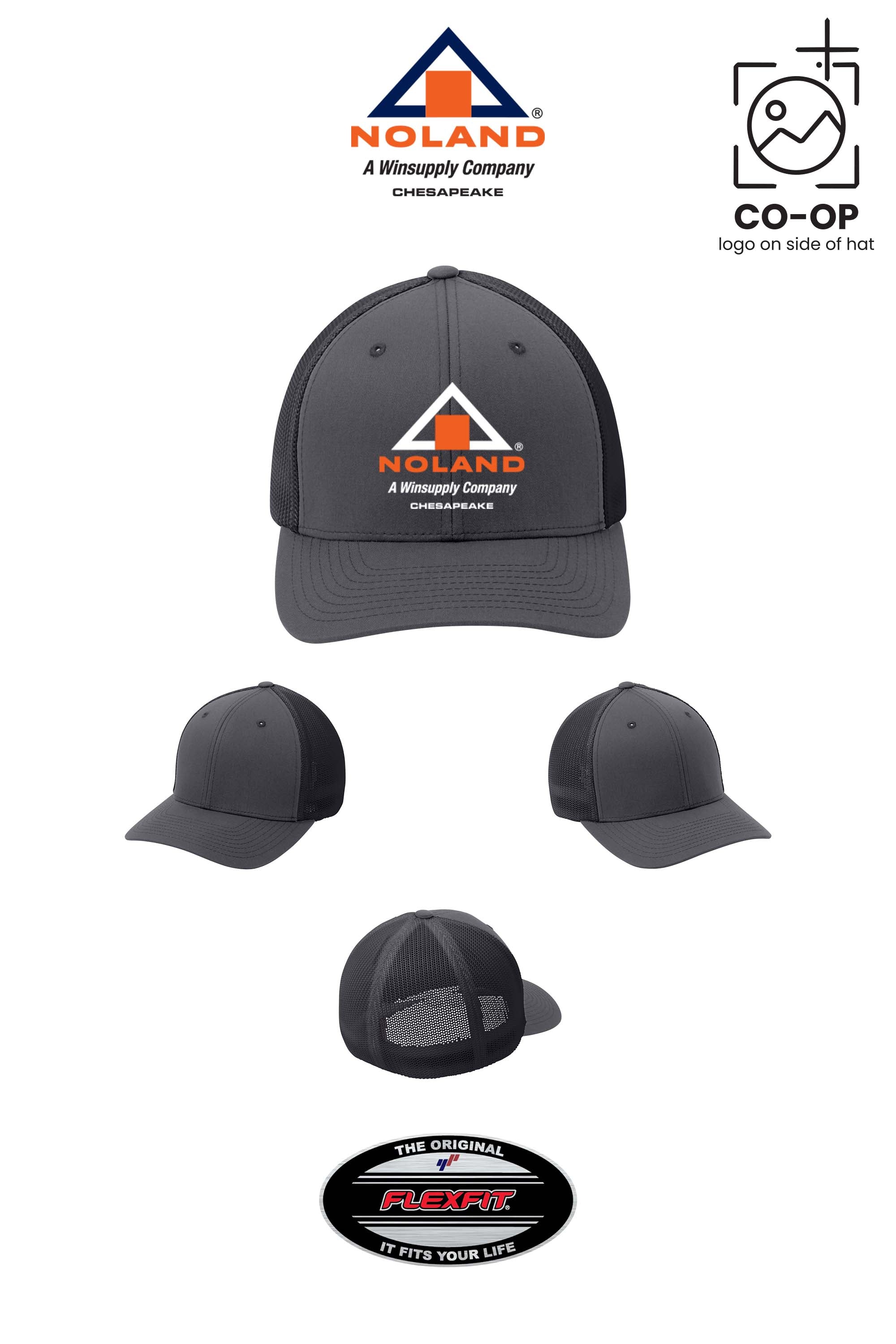 Port Authority® Flexfit® Mesh Back Cap - Noland Company Chesapeake