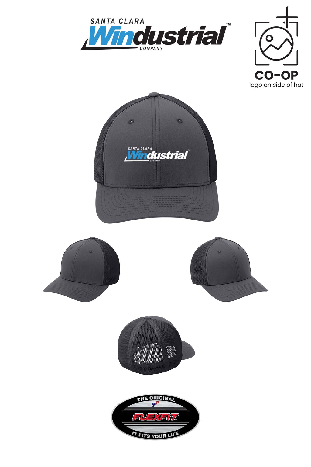 Port Authority® Flexfit® Mesh Back Cap - Santa Clara Windustrial