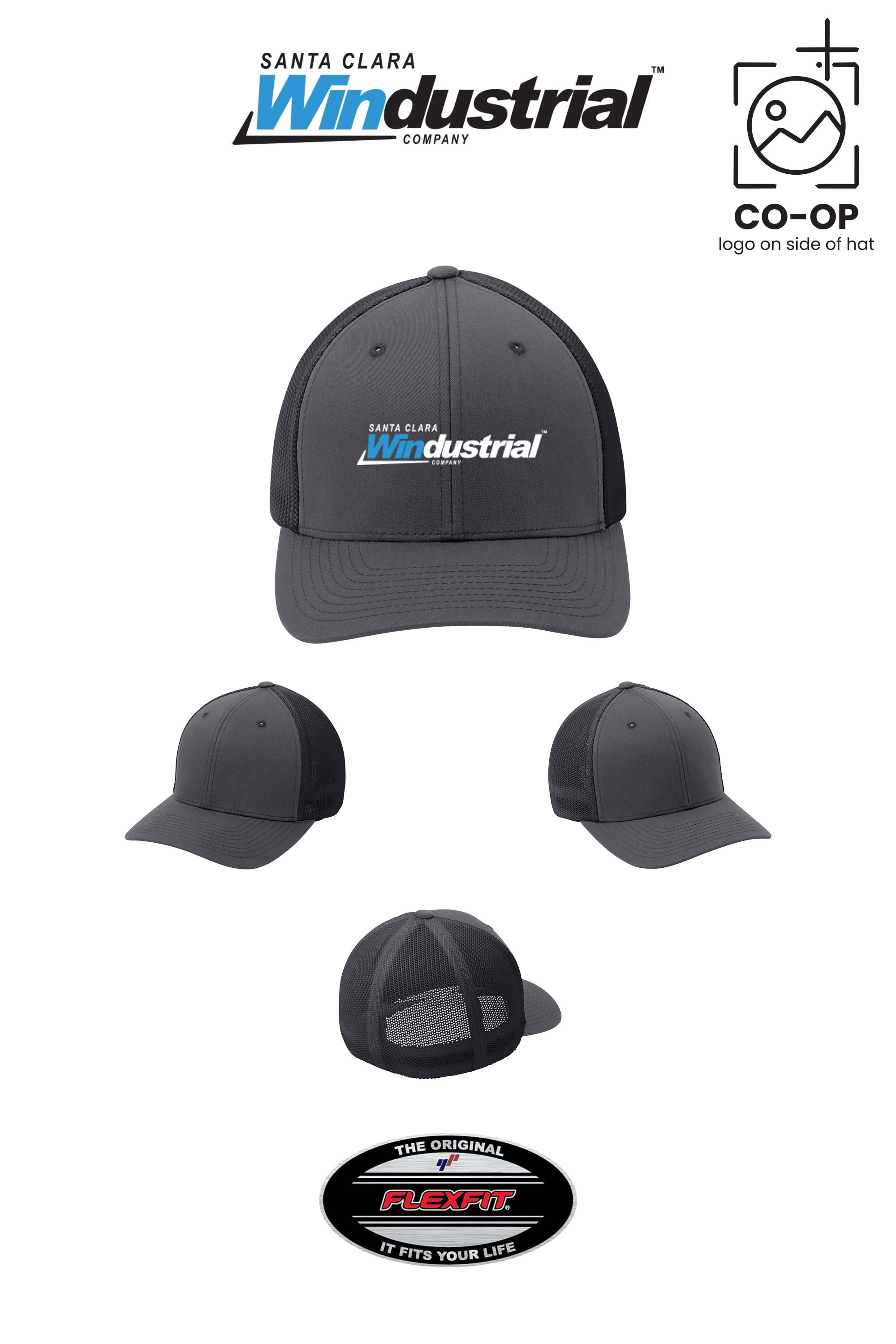 Port Authority® Flexfit® Mesh Back Cap - Santa Clara Windustrial