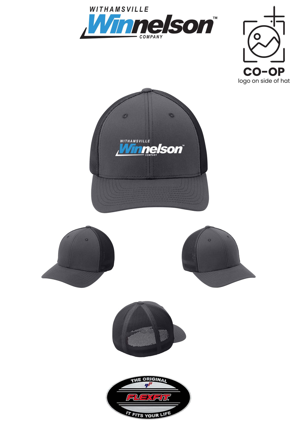 Port Authority® Flexfit® Mesh Back Cap - Withamsville Winnelson