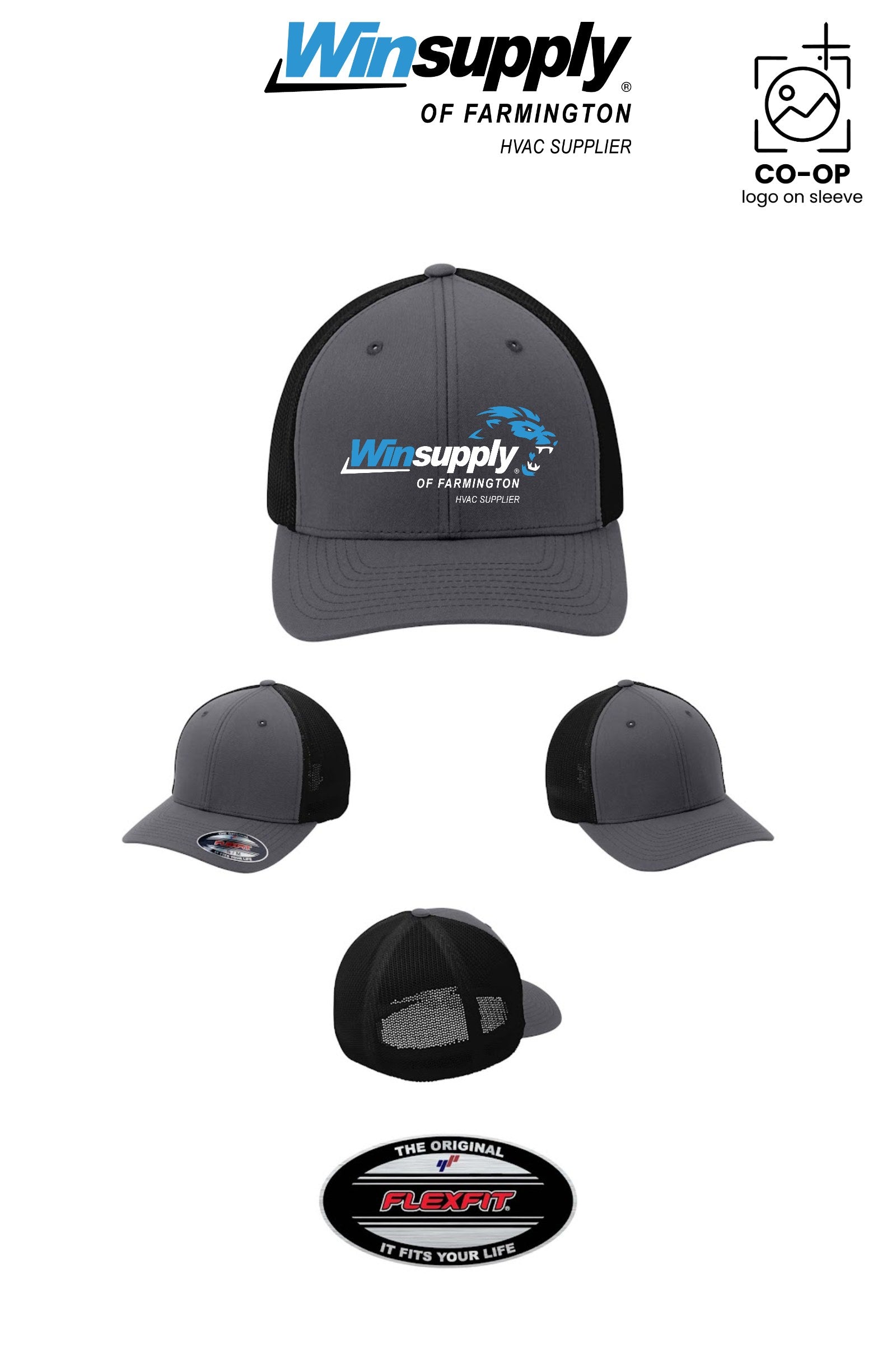 Port Authority® Flexfit® Mesh Back Cap - Winsupply of Farmington