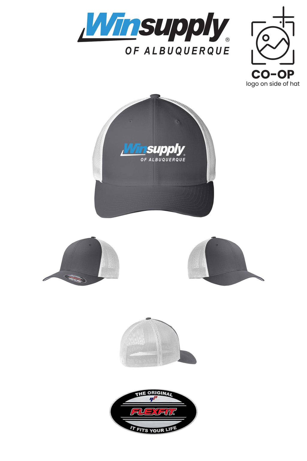 Port Authority® Flexfit® Mesh Back Cap - Winsupply of Albuquerque