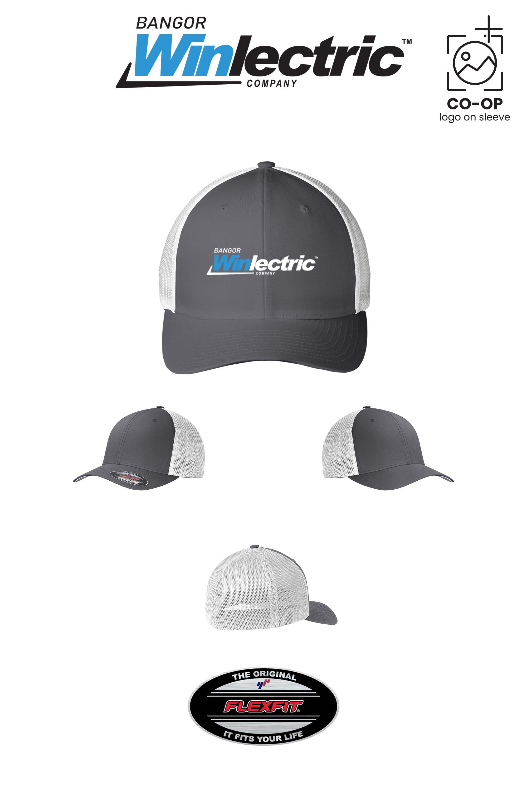 Port Authority® Flexfit® Mesh Back Cap - Winlectric Bangor