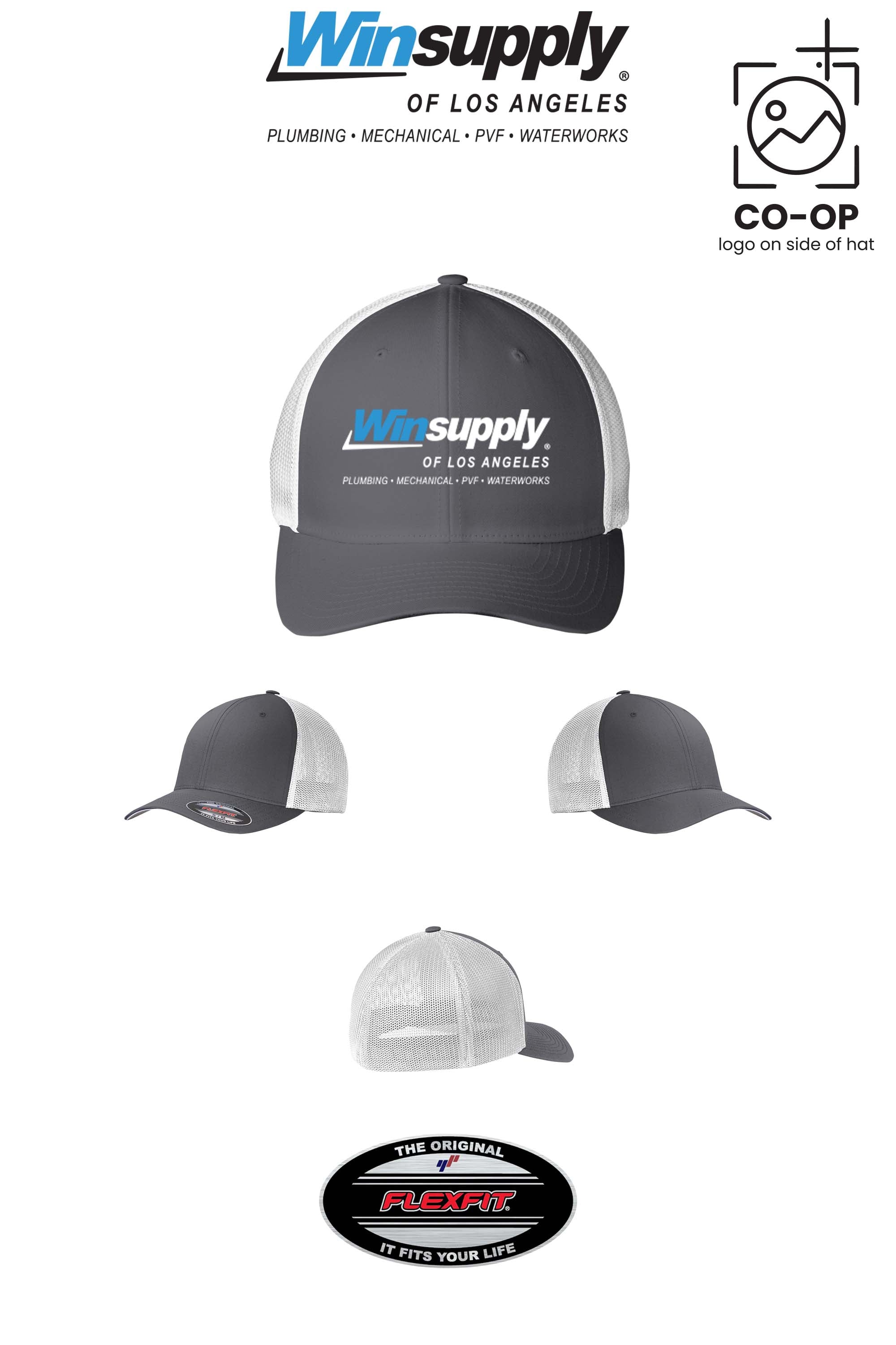 Port Authority® Flexfit® Mesh Back Cap - Winsupply of Los Angeles