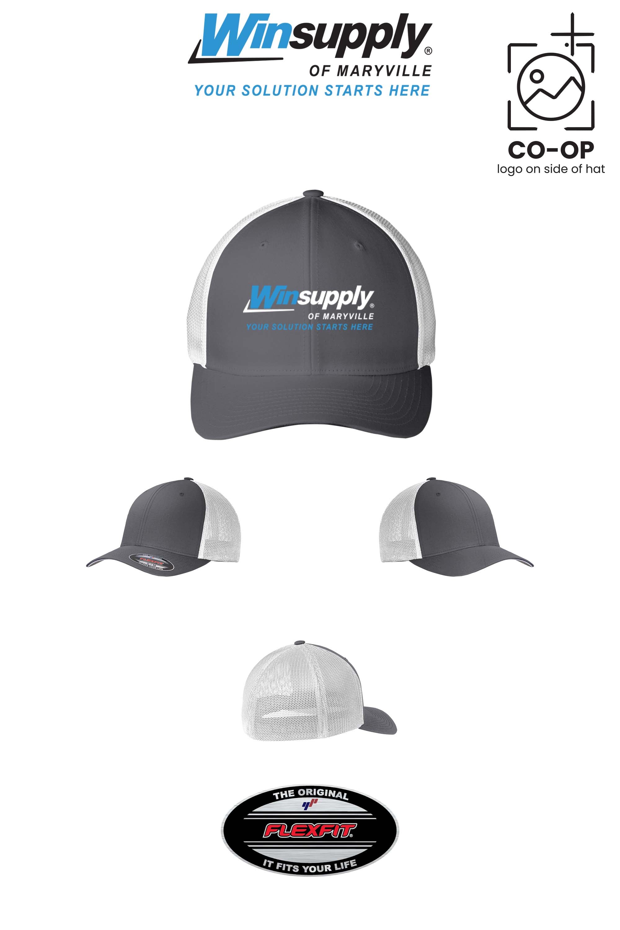 Port Authority® Flexfit® Mesh Back Cap - Winsupply of Maryville