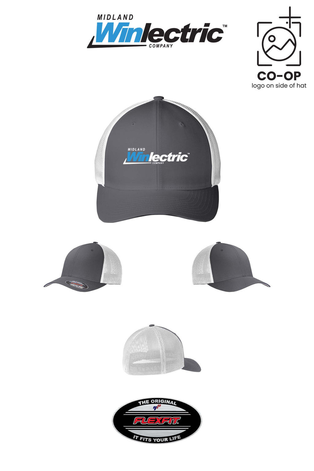 Port Authority® Flexfit® Mesh Back Cap - Winlectric of Midland