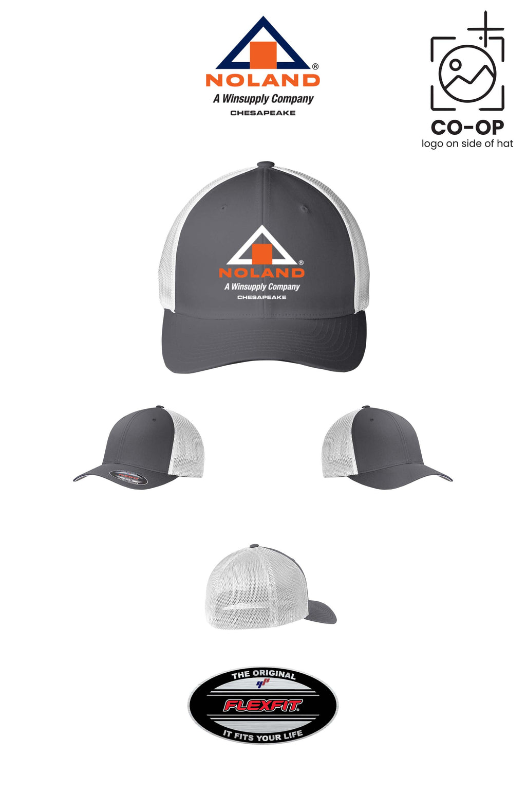 Port Authority® Flexfit® Mesh Back Cap - Noland Company Chesapeake