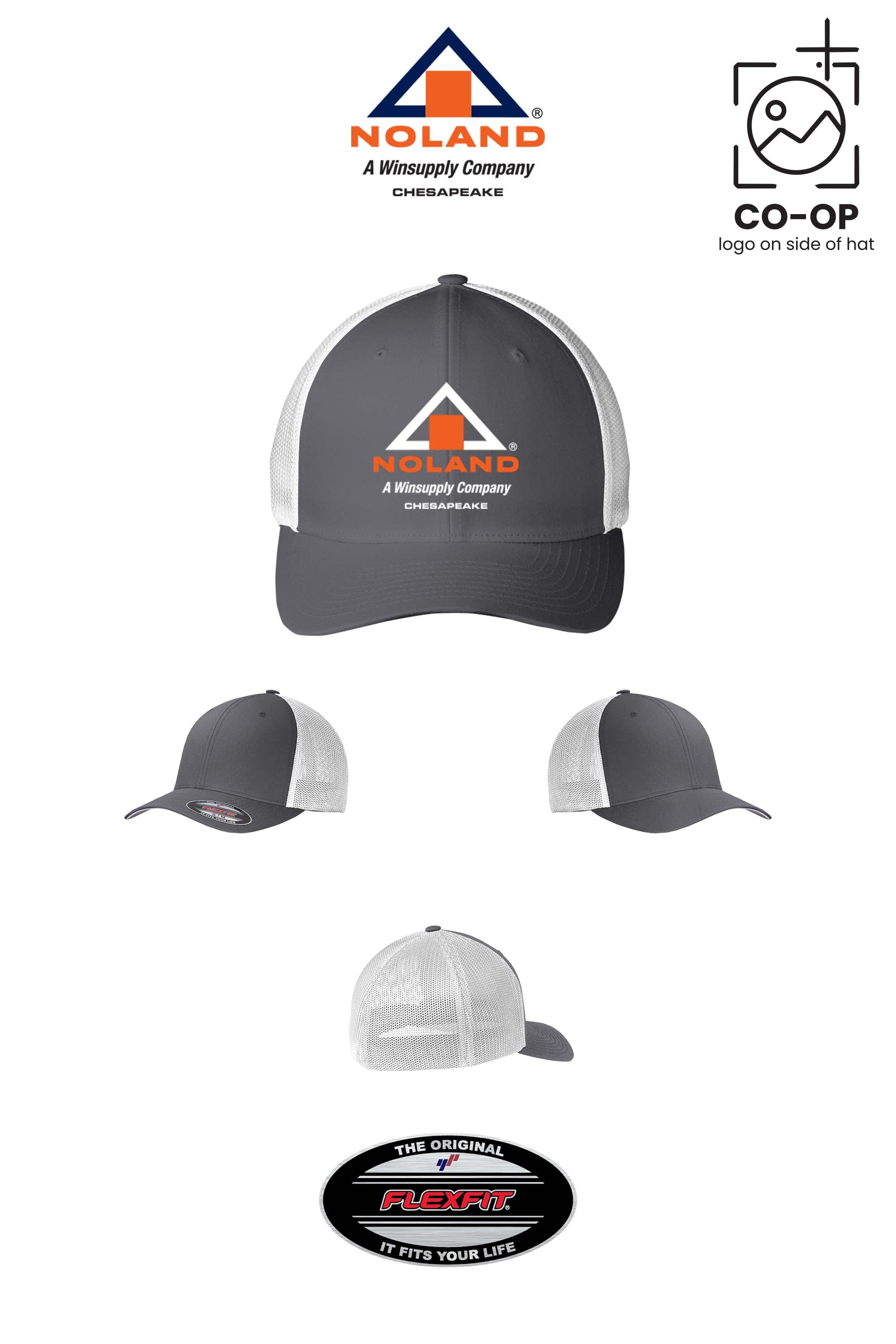 Port Authority® Flexfit® Mesh Back Cap - Noland Company Chesapeake