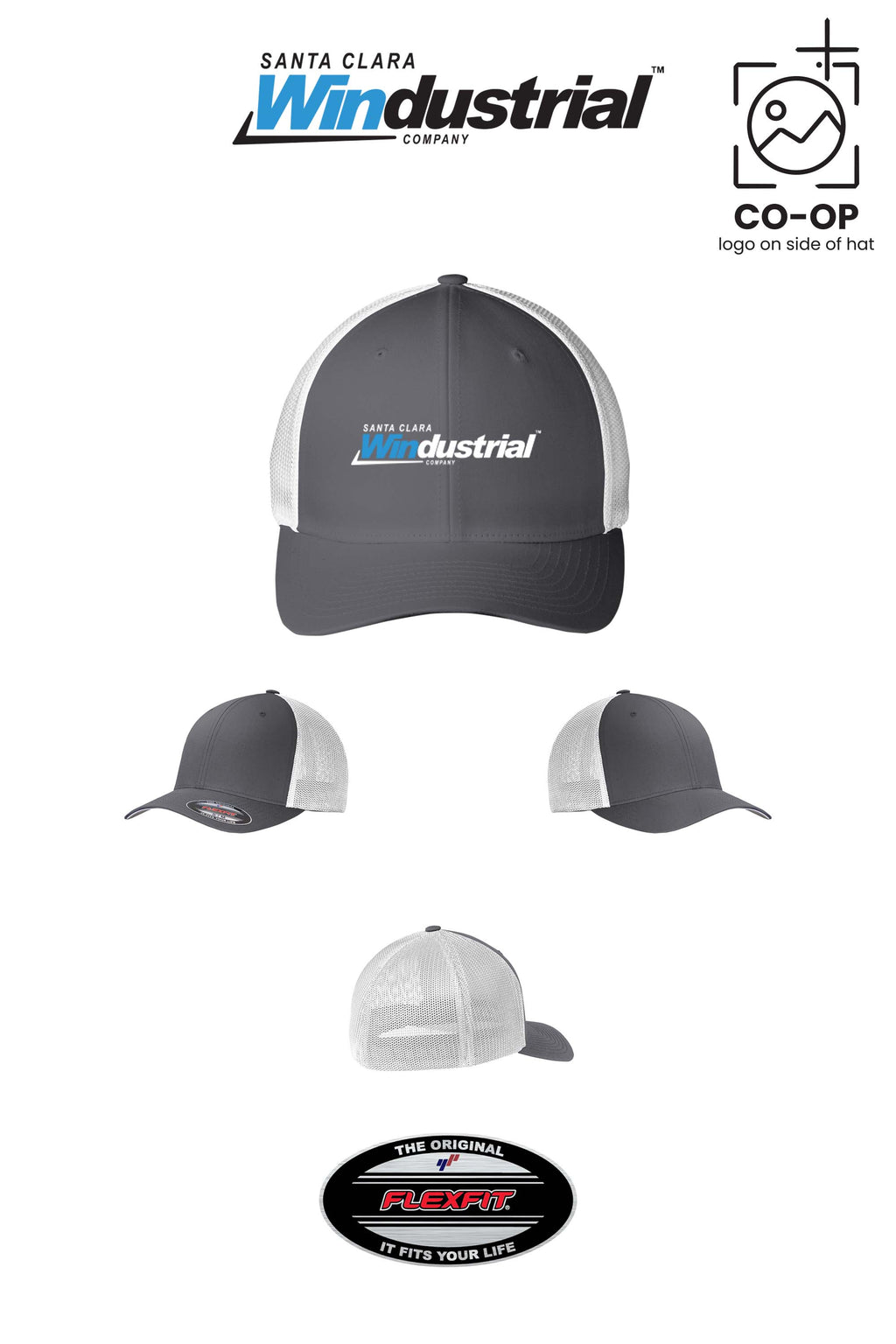 Port Authority® Flexfit® Mesh Back Cap - Santa Clara Windustrial