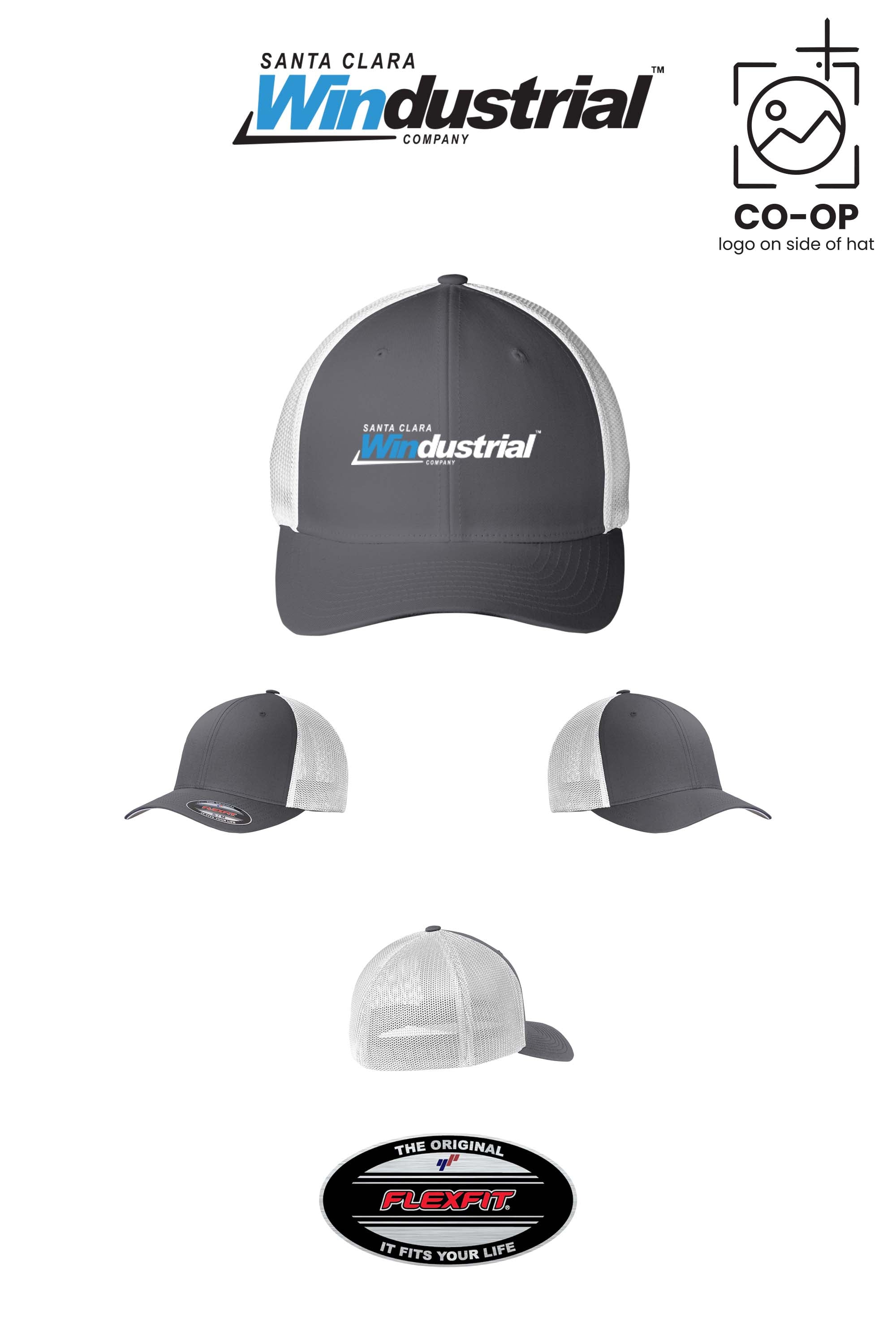 Port Authority® Flexfit® Mesh Back Cap - Santa Clara Windustrial