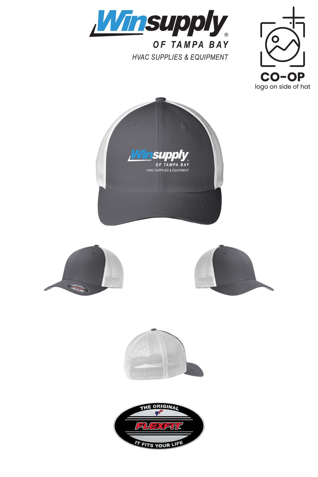 Port Authority® Flexfit® Mesh Back Cap - Winsupply of Tampa Bay