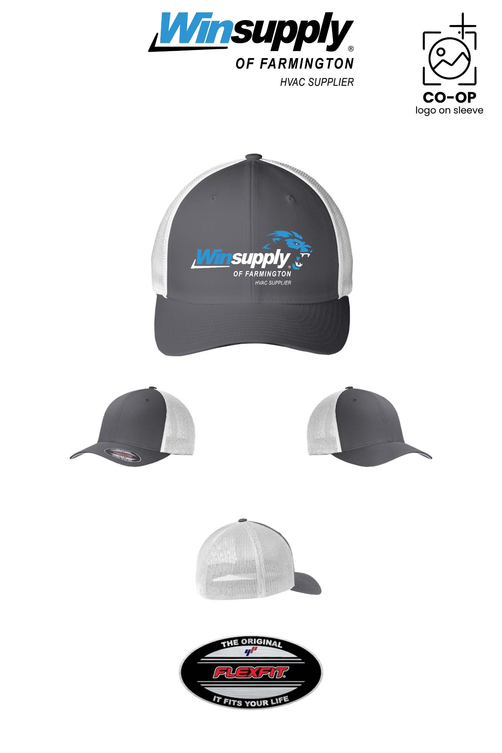 Port Authority® Flexfit® Mesh Back Cap - Winsupply of Farmington