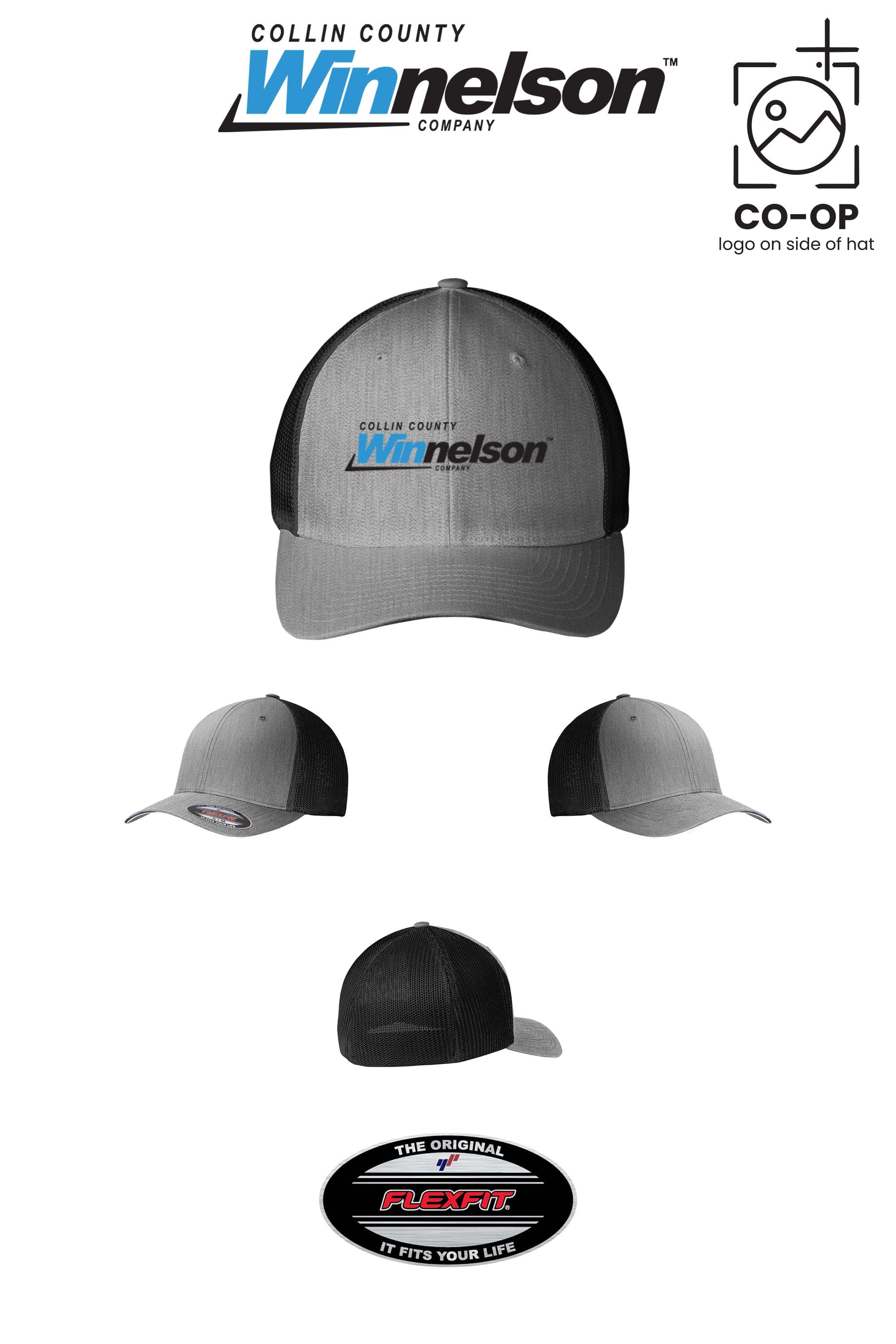 Port Authority® Flexfit® Mesh Back Cap - Collin County Winnelson