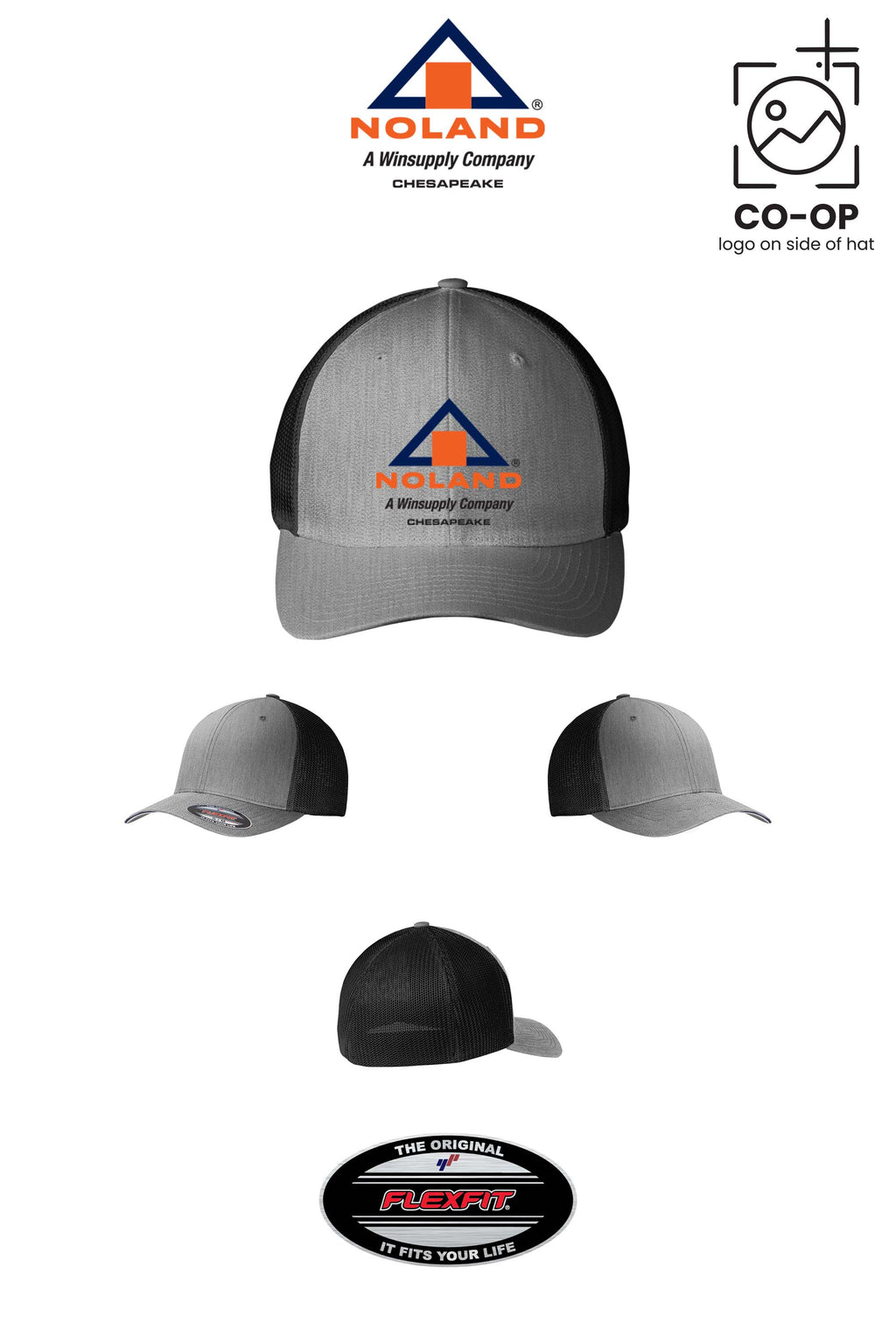 Port Authority® Flexfit® Mesh Back Cap - Noland Company Chesapeake