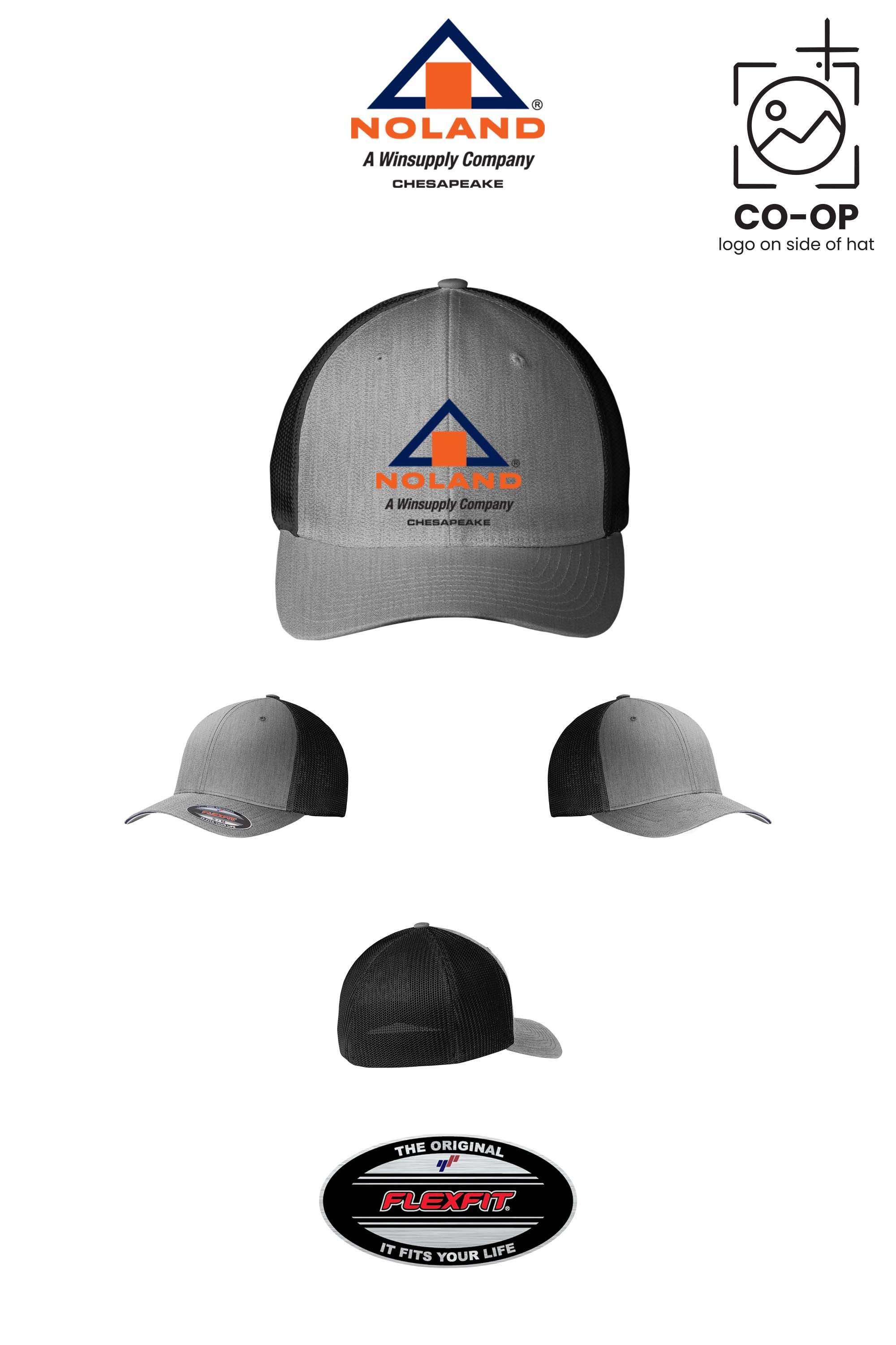 Port Authority® Flexfit® Mesh Back Cap - Noland Company Chesapeake