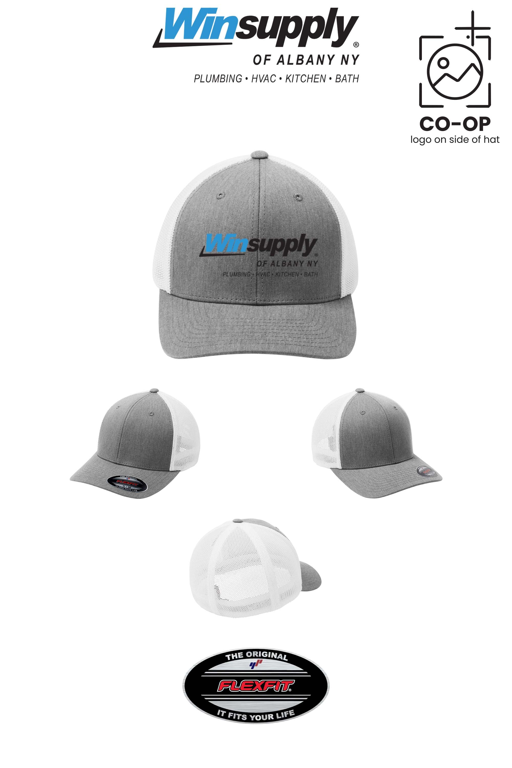 Port Authority® Flexfit® Mesh Back Cap - Winsupply of Albany NY
