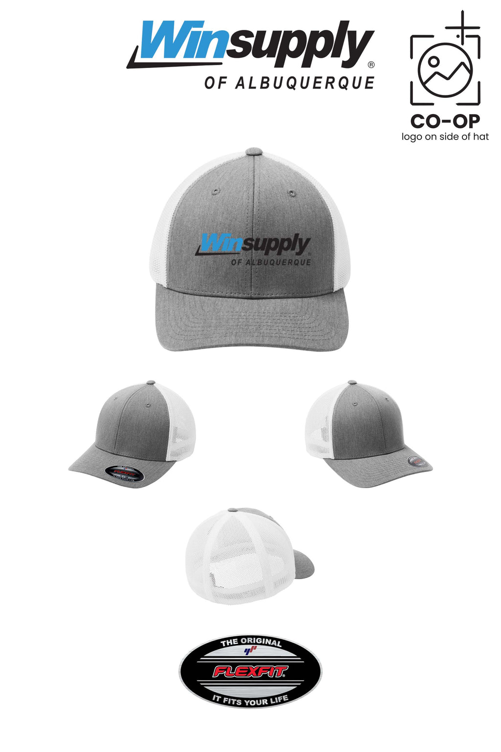 Port Authority® Flexfit® Mesh Back Cap - Winsupply of Albuquerque