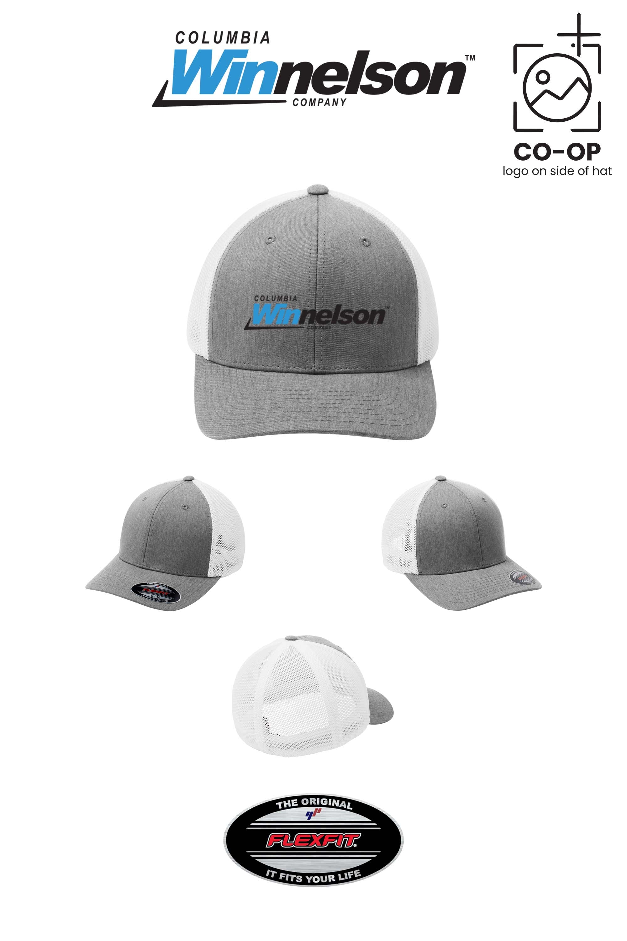Port Authority® Flexfit® Mesh Back Cap - Columbia MO Winnelson