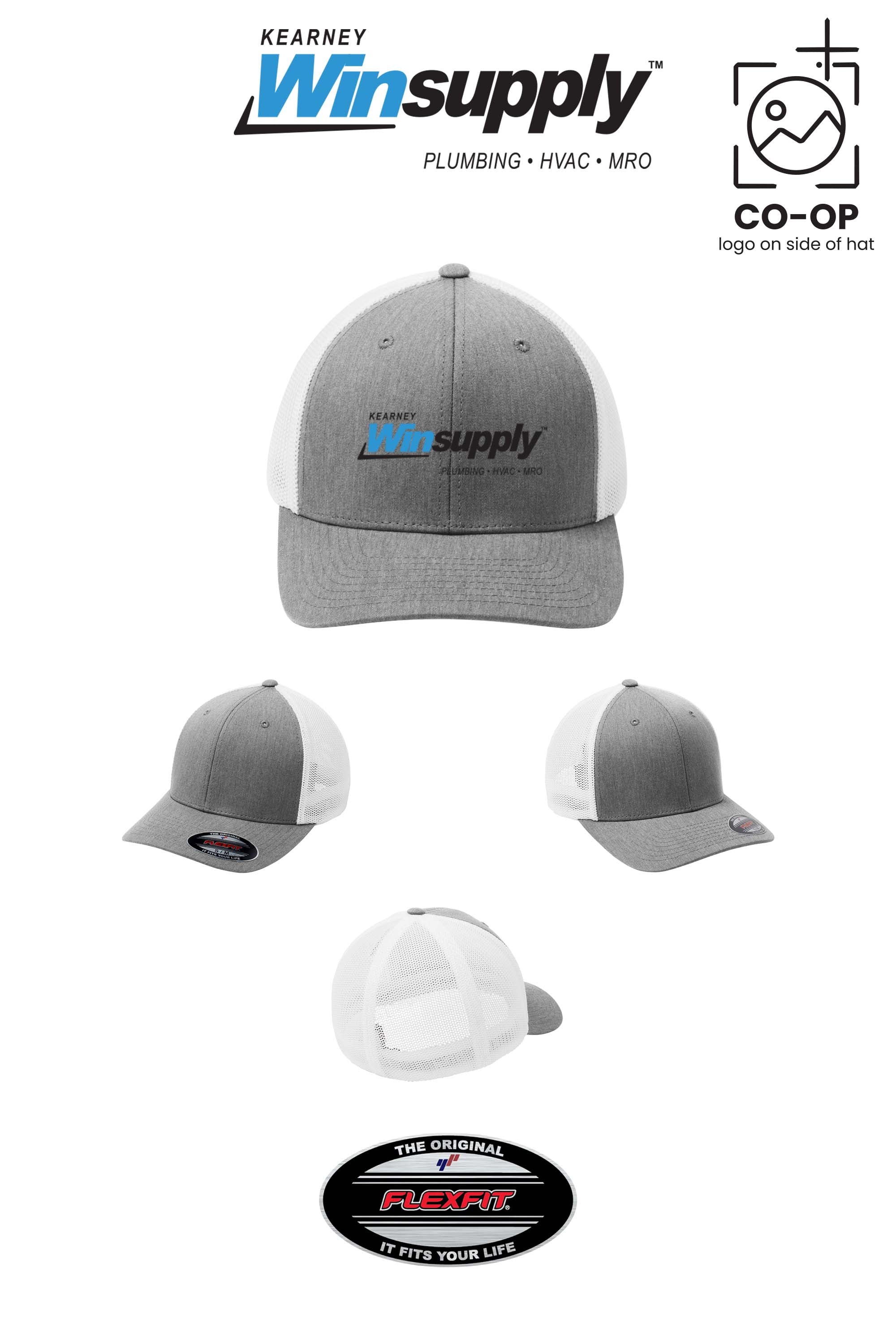Port Authority® Flexfit® Mesh Back Cap - Kearney Winsupply