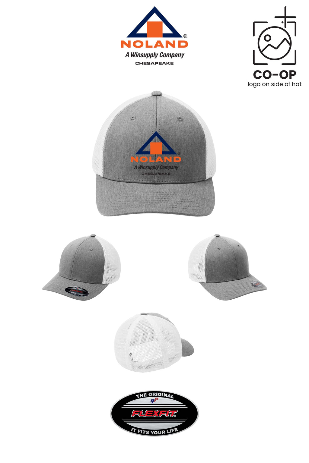 Port Authority® Flexfit® Mesh Back Cap - Noland Company Chesapeake