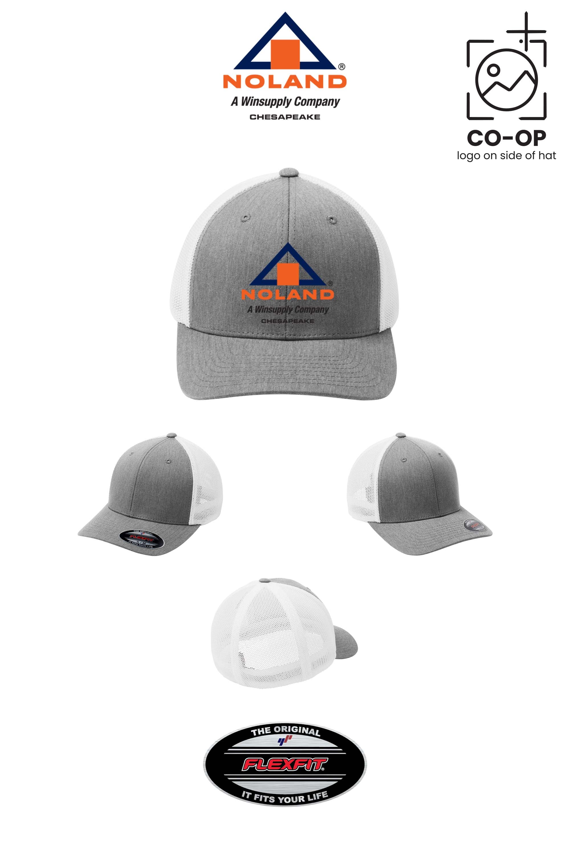 Port Authority® Flexfit® Mesh Back Cap - Noland Company Chesapeake