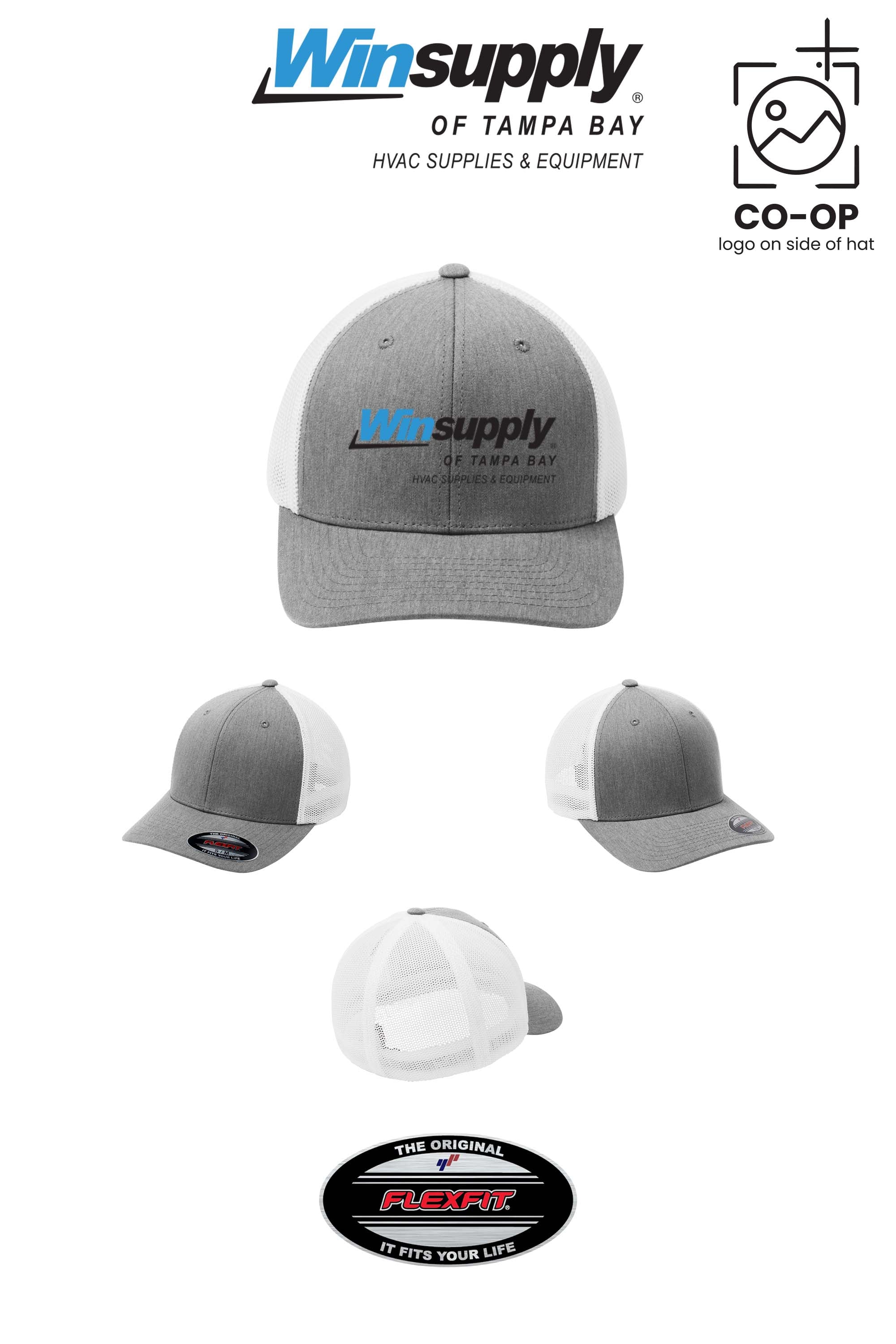 Port Authority® Flexfit® Mesh Back Cap - Winsupply of Tampa Bay