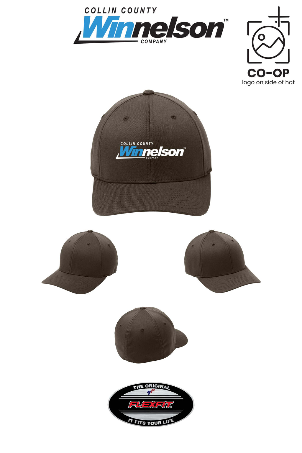 Port Authority® Flexfit® Cap - Collin County Winnelson