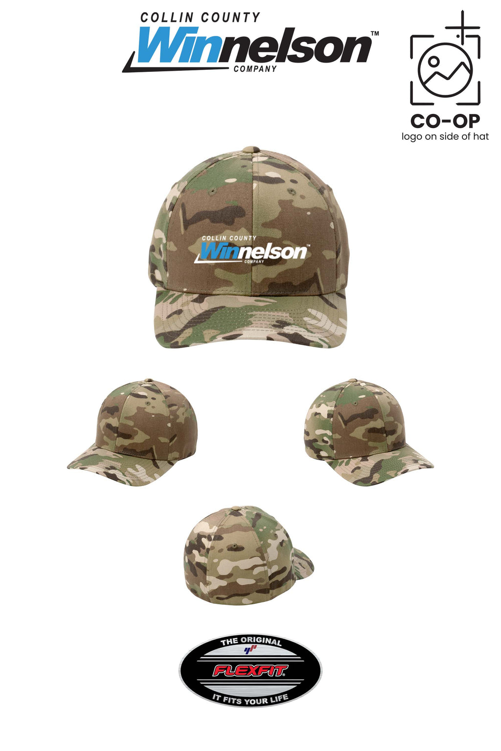 Port Authority® Flexfit® Cap - Collin County Winnelson