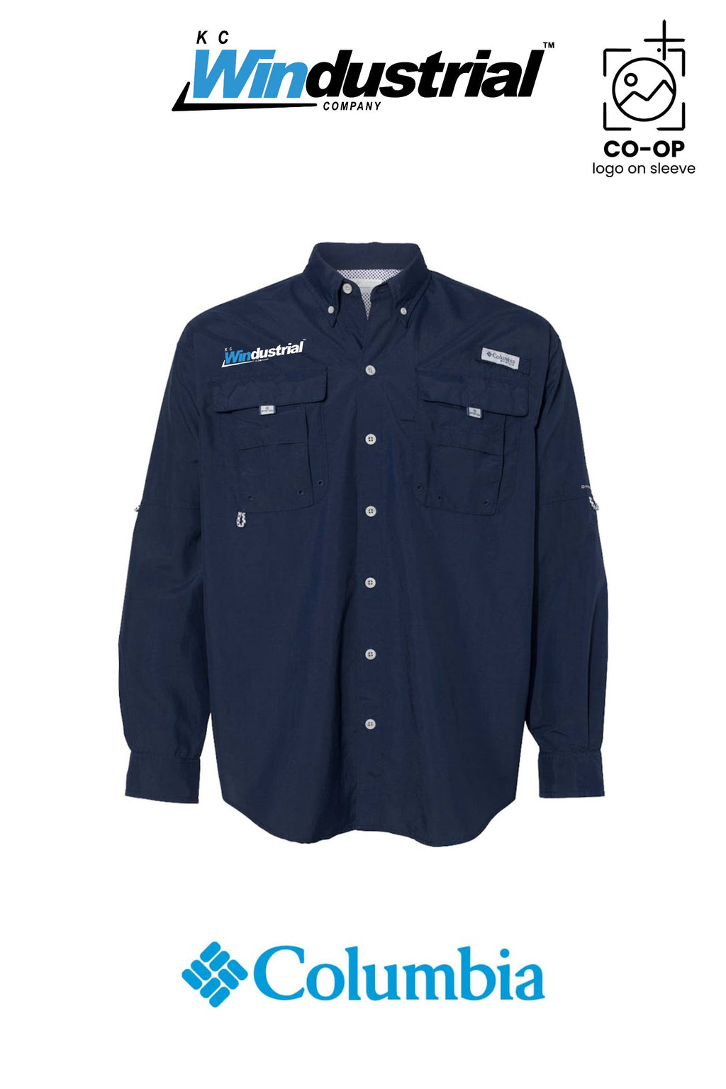 Columbia Mens PFG Bahama™ II Long Sleeve Shirt - KC Windustrial