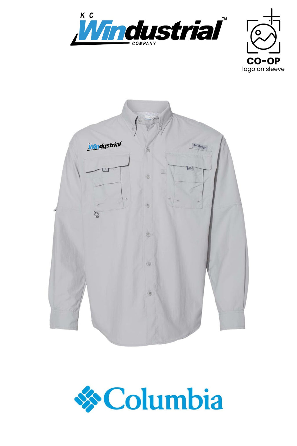 Columbia Mens PFG Bahama™ II Long Sleeve Shirt - KC Windustrial