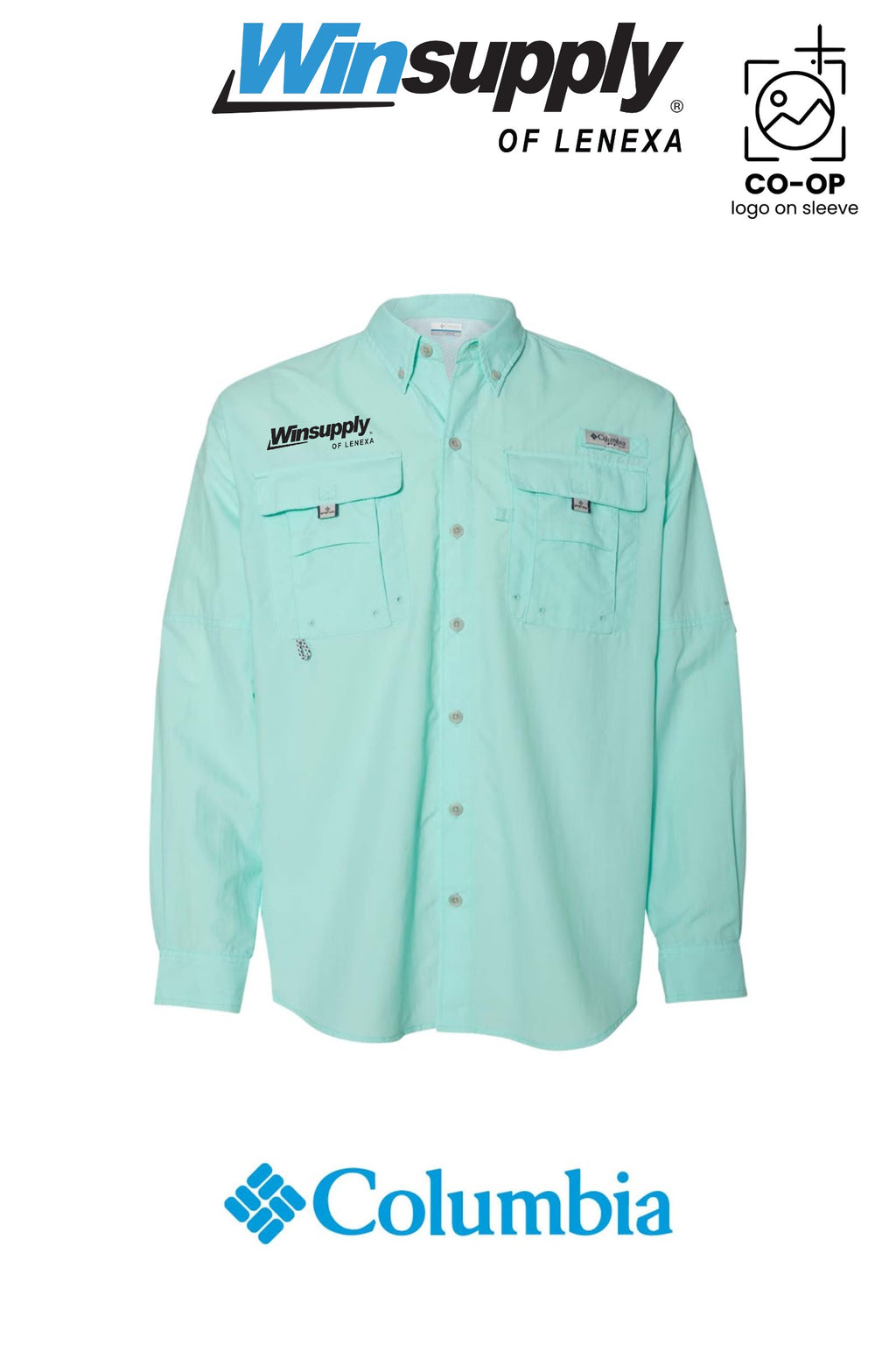 Columbia Mens PFG Bahama™ II Long Sleeve Shirt - Winsupply of Lenexa
