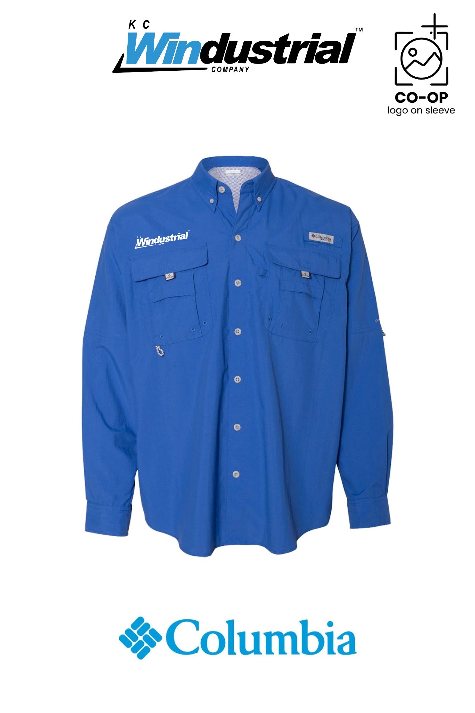 Columbia Mens PFG Bahama™ II Long Sleeve Shirt - KC Windustrial