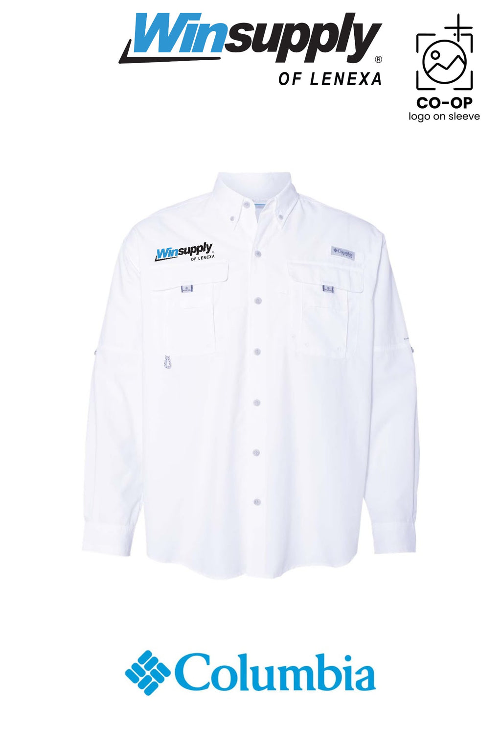 Columbia Mens PFG Bahama™ II Long Sleeve Shirt - Winsupply of Lenexa