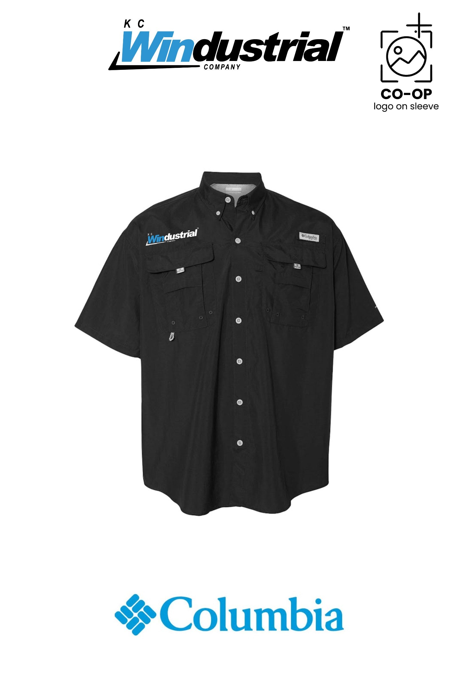 Columbia Mens PFG Bahama™ II Short Sleeve Shirt - KC Windustrial